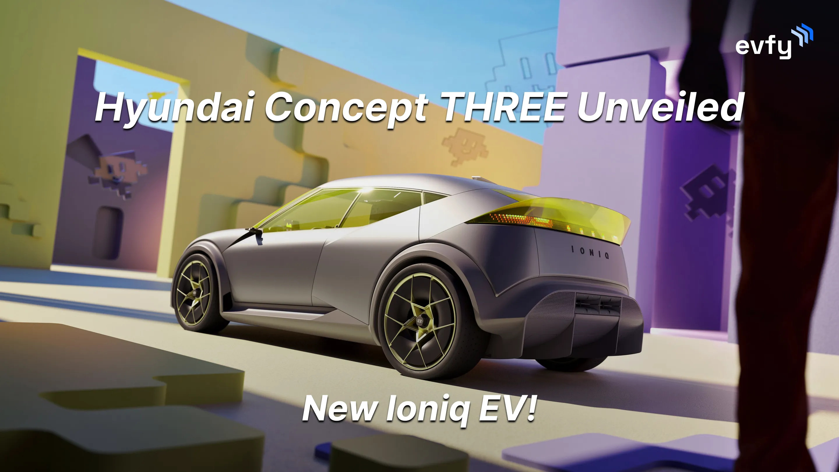 Hyundai Concept THREE Unveiled — New Ioniq EV!