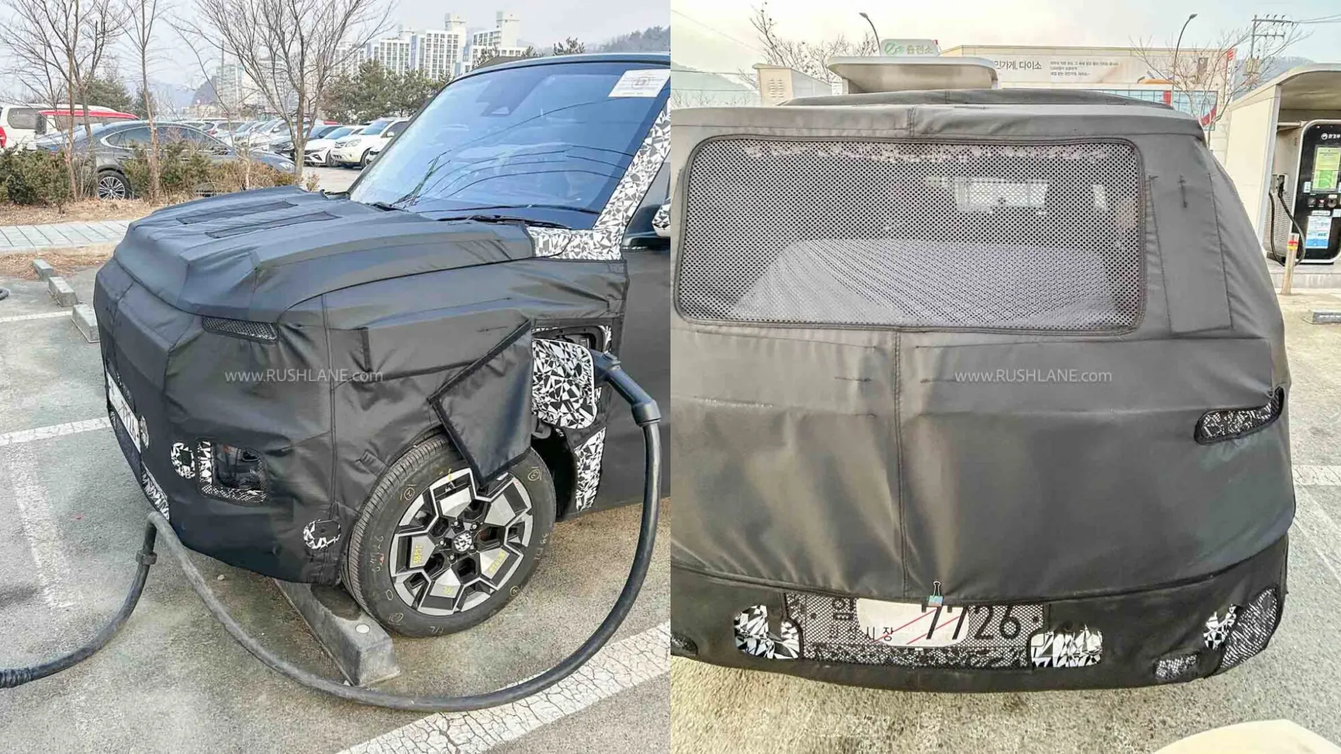 Hyundai Electric SUV Spotted in Korea