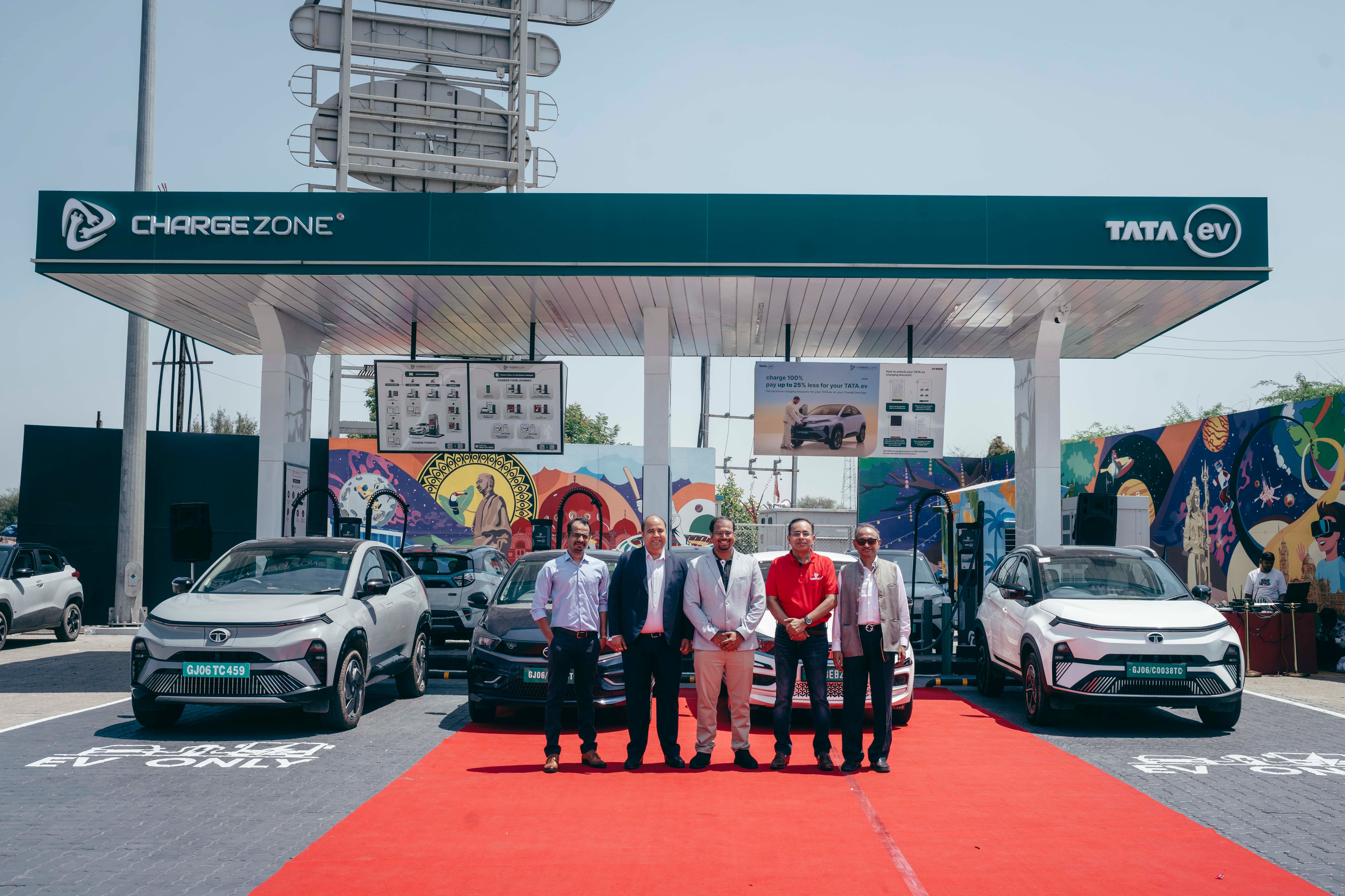 TATA EV Unveils 10 MegaChargers to Boost EV Travel