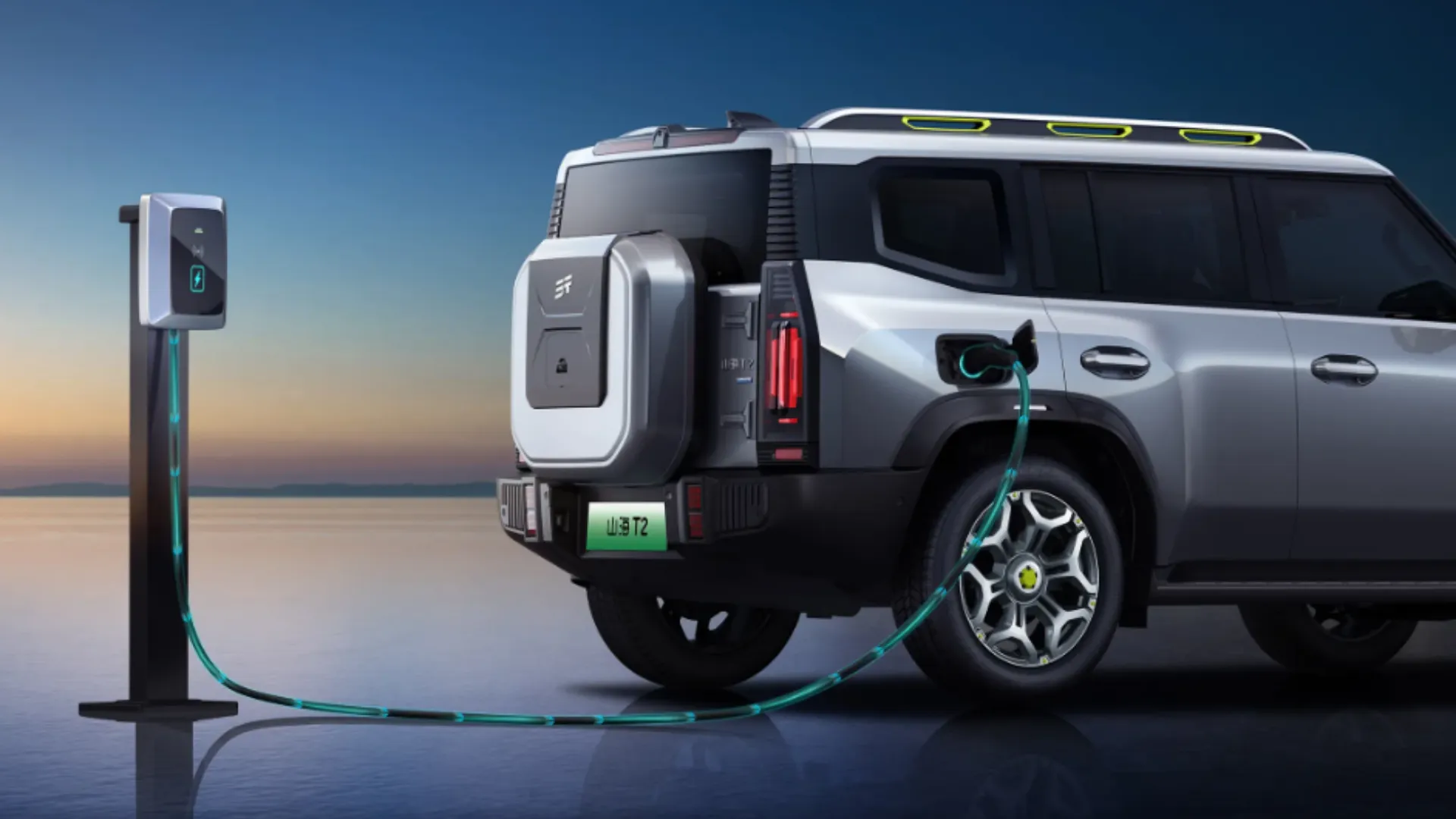 JSW Chery Jetour T2 - Charging