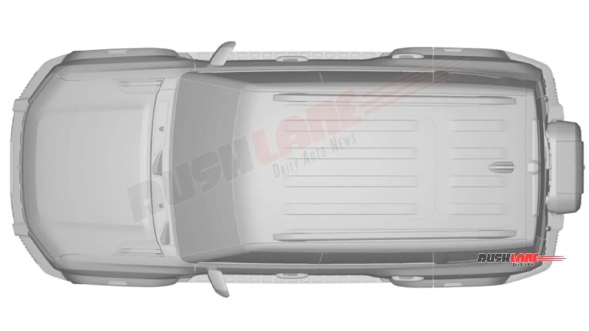 JSW Chery Jetour T2 i-DM PHEV SUV Patent Design