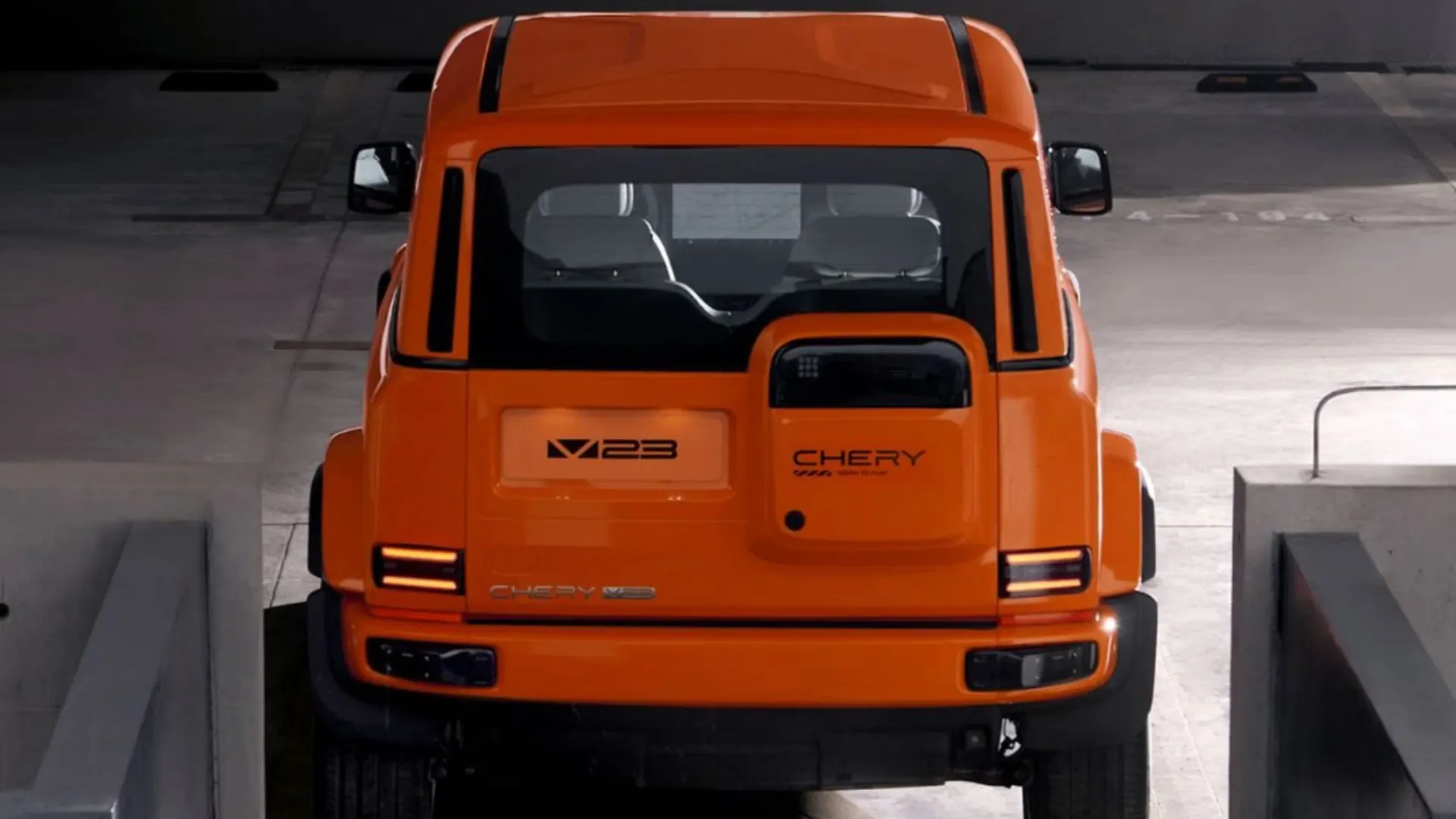 JSW Motor Chery iCar V23 EV - Rear