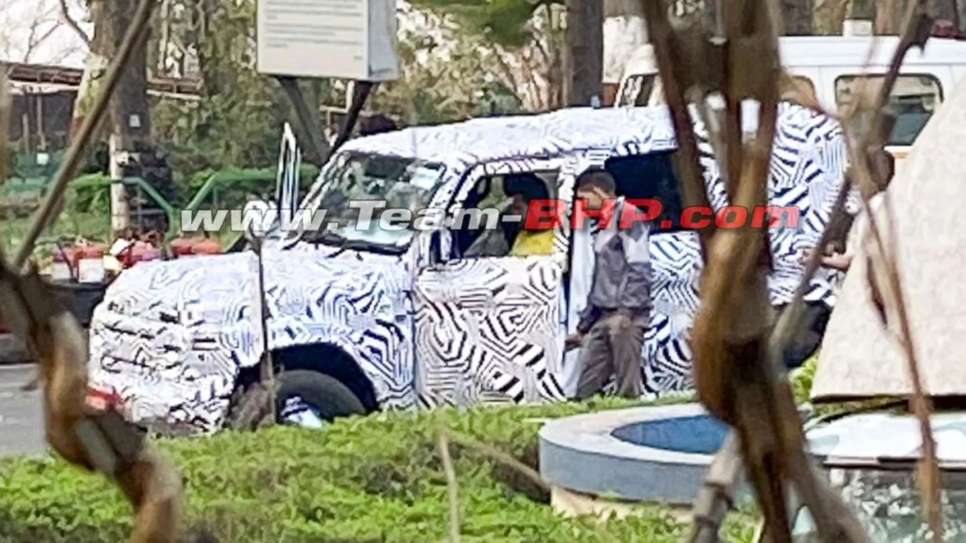 JSW Motor Chery iCar V23 EV spied in India