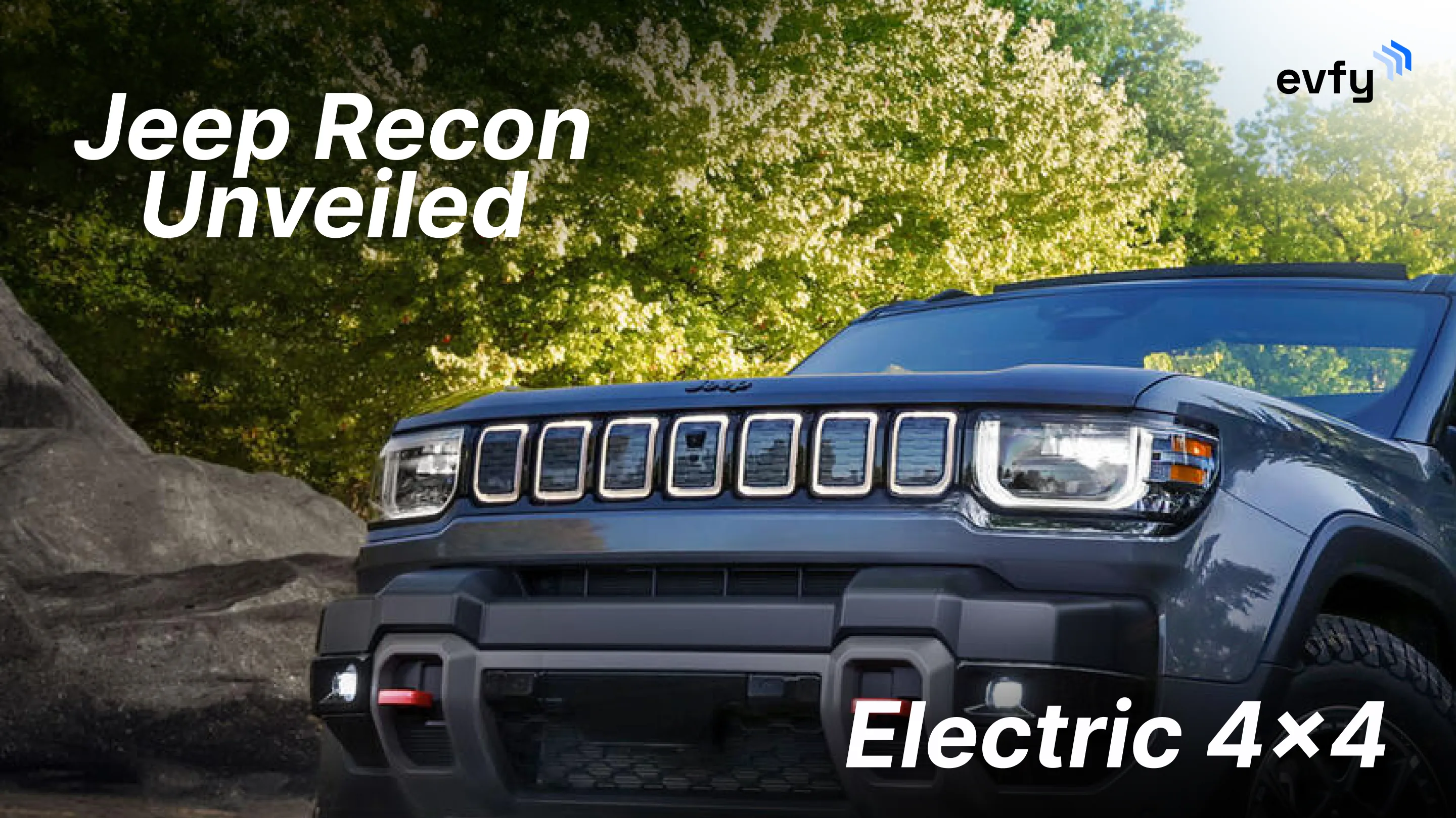Jeep Recon Revealed — Wrangler-like EV with 670bhp, 840Nm