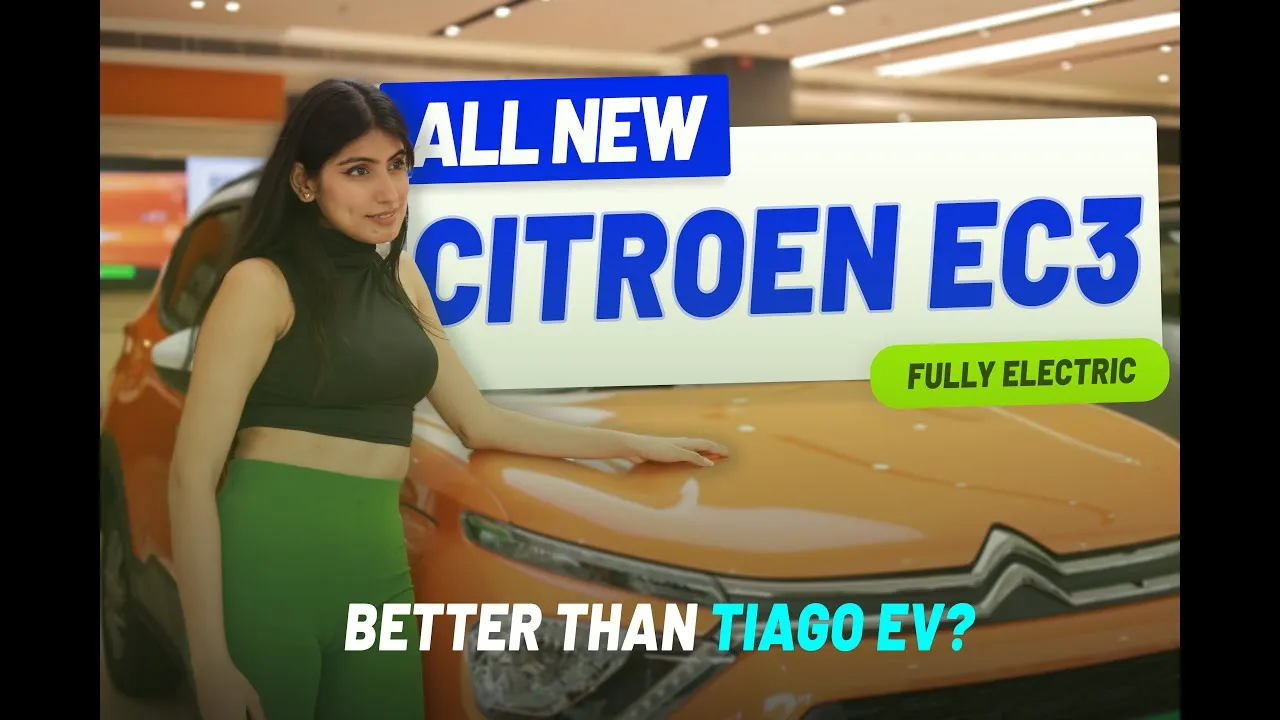 Unveiling the Citroen eC3 | Better than Tata Tiago EV? | EVFY