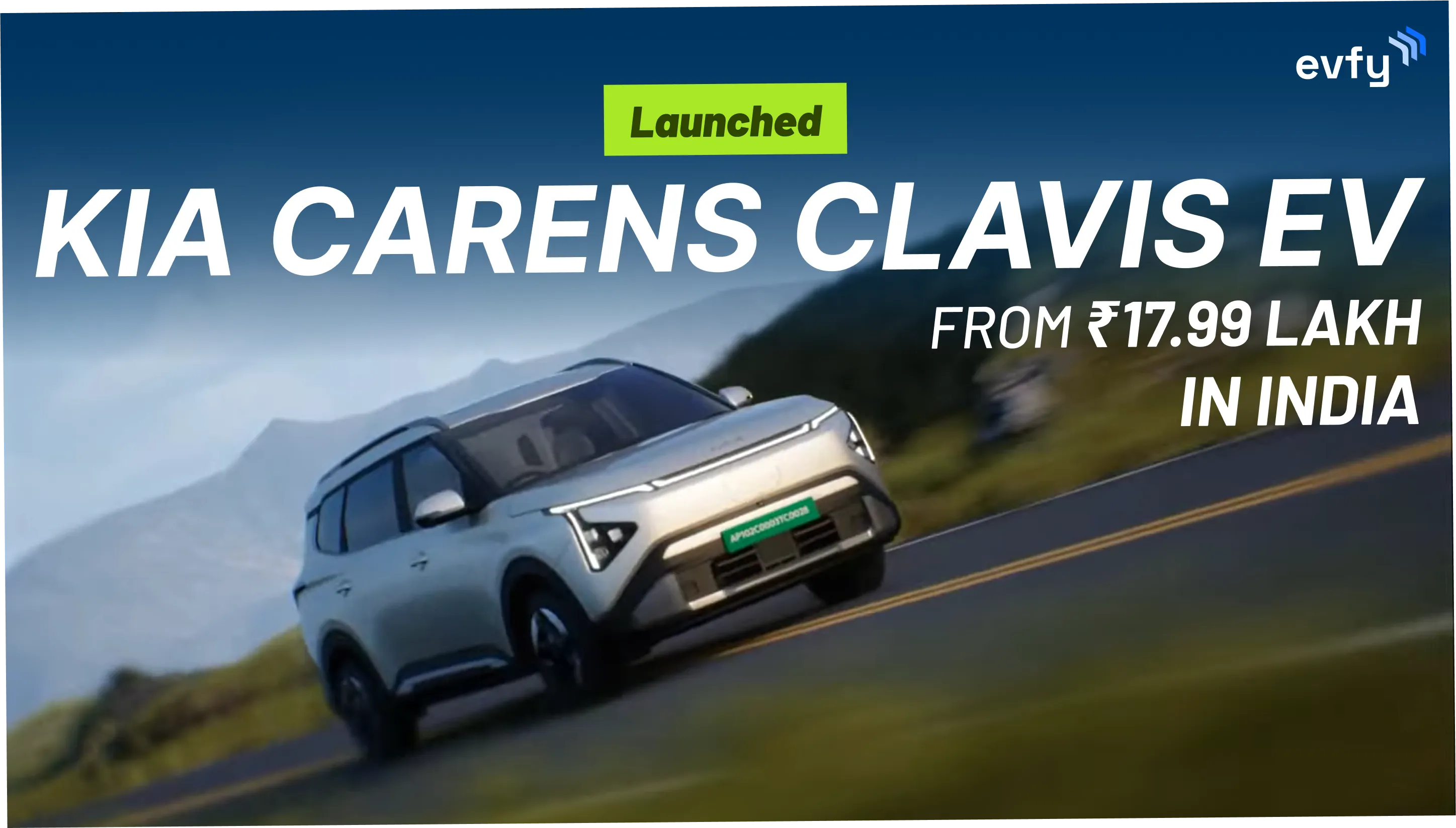 Kia Carens Clavis EV Launched at ₹17.99 Lakh — Check Variants, Range, Features & More!