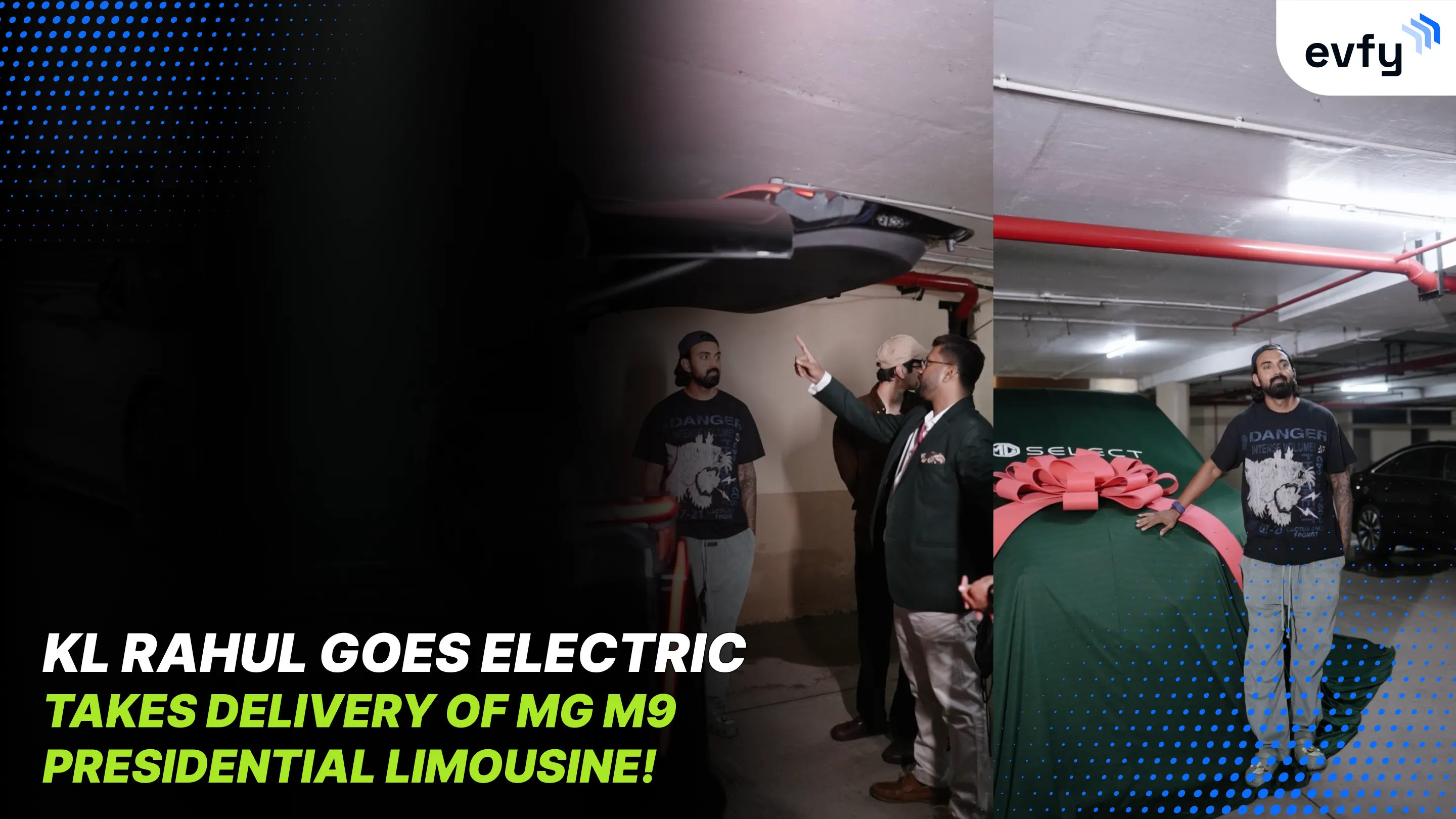 KL Rahul Goes Electric — Takes Delivery of MG M9 Presidential Limousine!