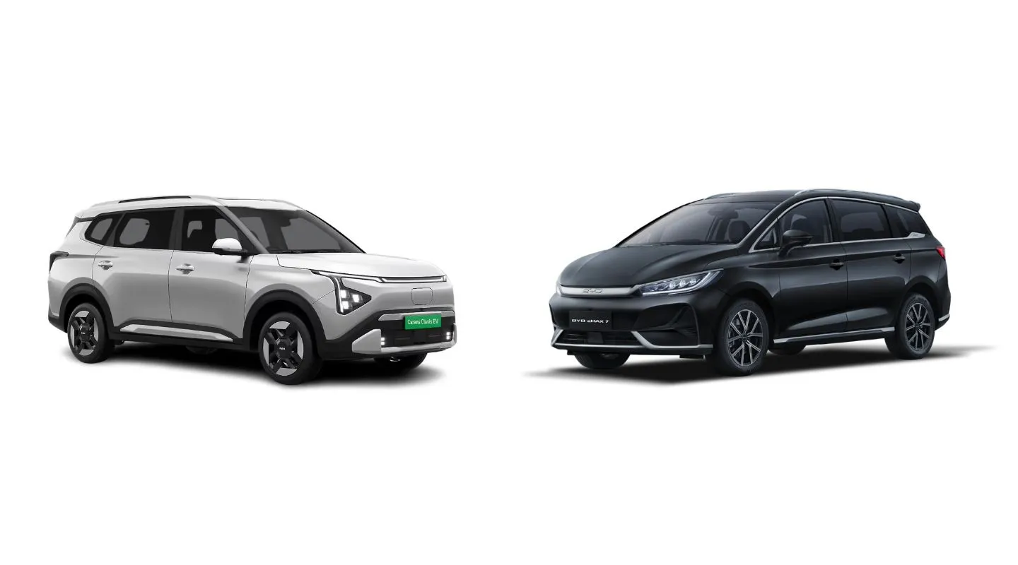 Kia Carens Clavis EV Vs BYD eMax 7 
