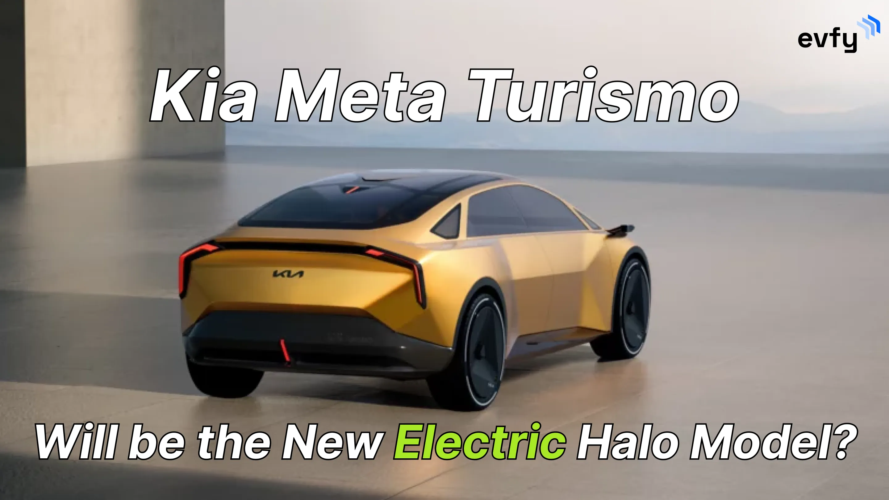 Kia Confirms New Electric Halo Model — Meta Turismo Concept as Flagship EV