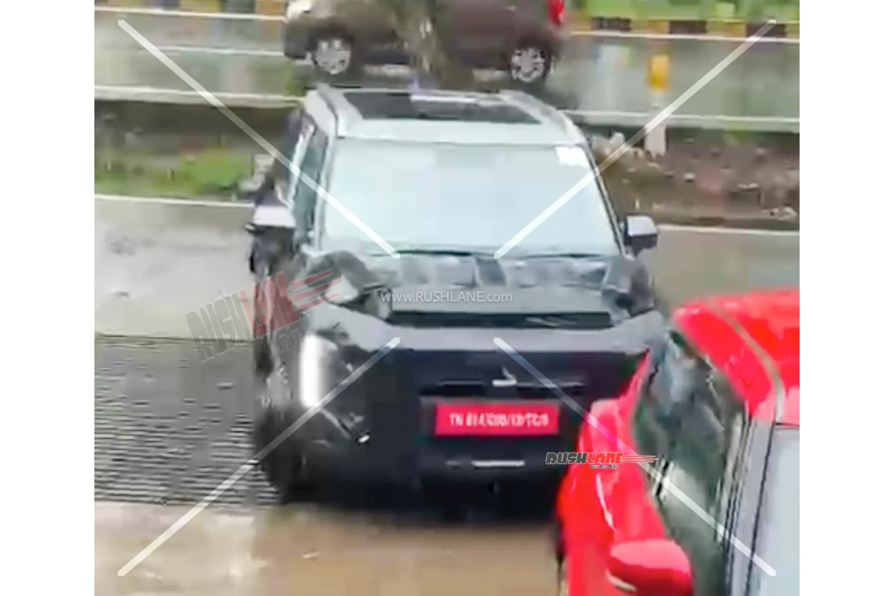 Kia Syros EV Spied in India