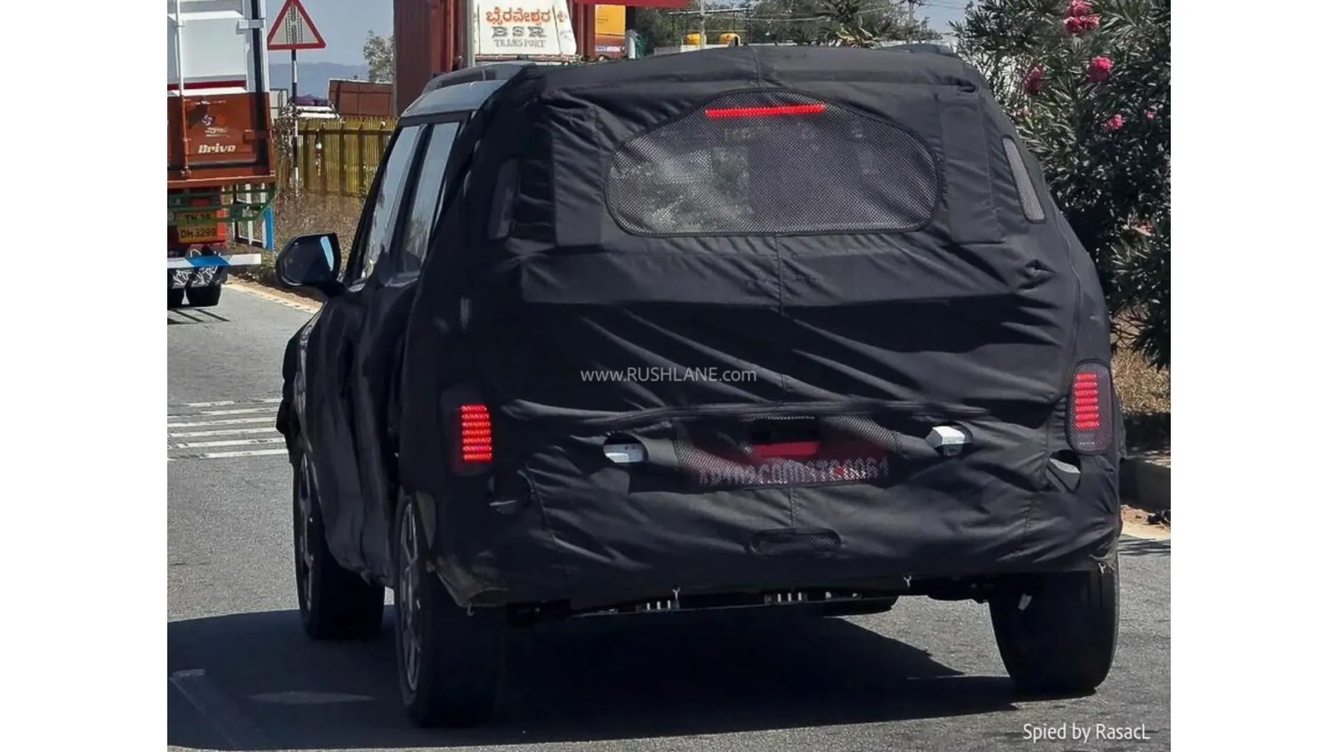 Kia Syros EV Spy Shots
