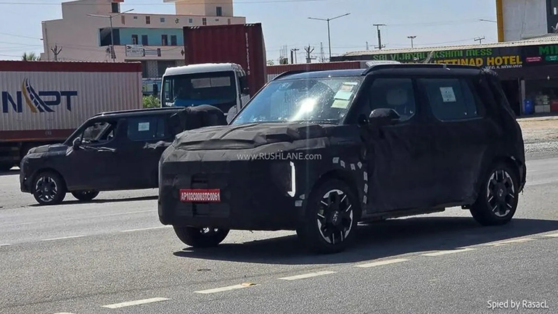 Kia Syros EV Spy Shots