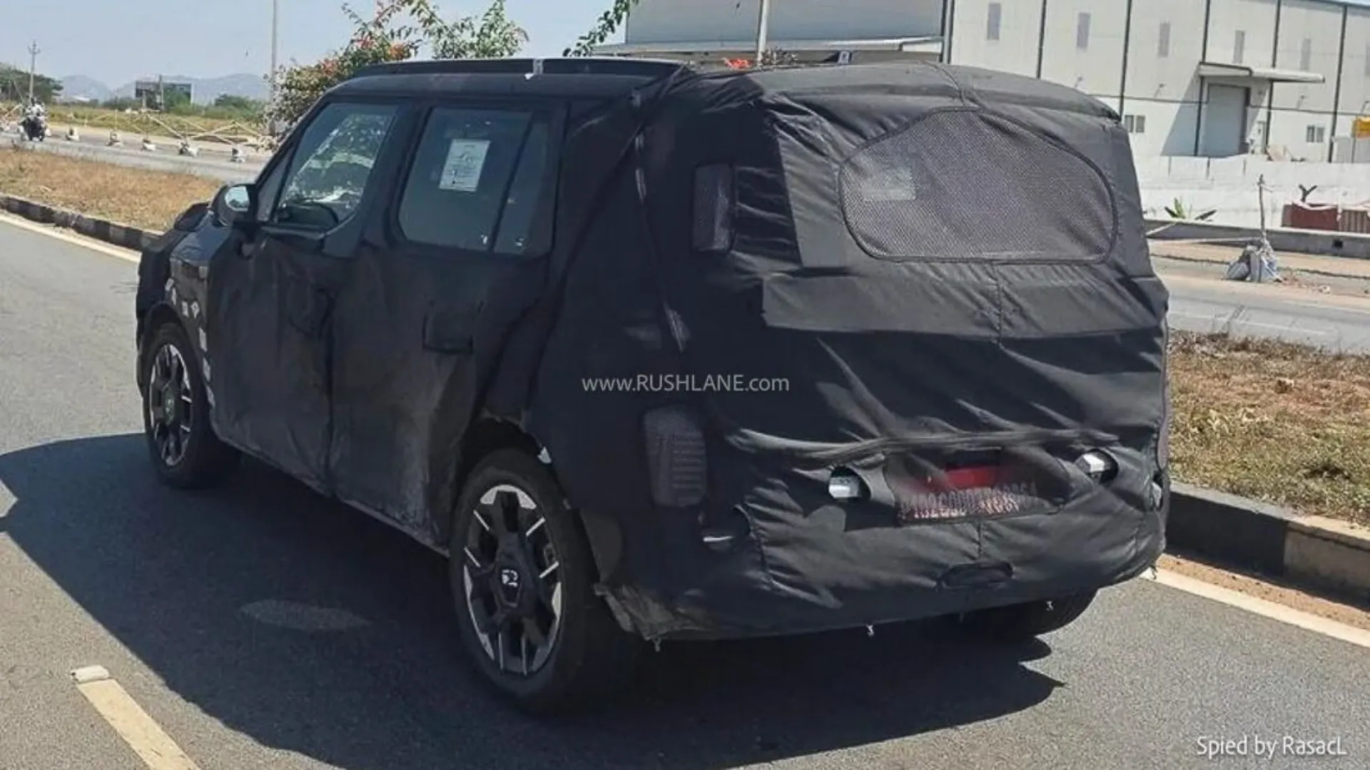 Kia Syros EV Spy Shots
