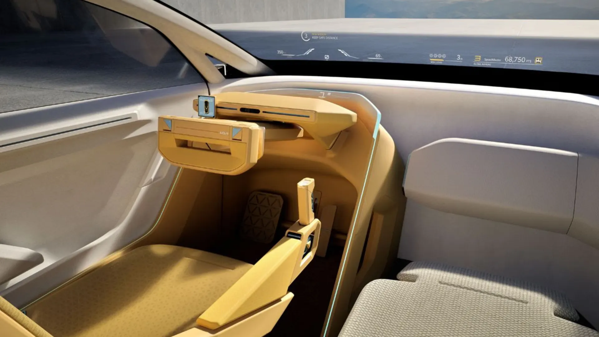 Kia Vision Meta Turismo Concept - Steering