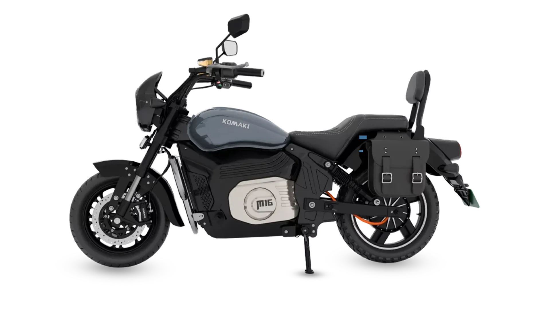 Komaki MX16 Pro Electric Cruiser Launched at ₹1,69,999 - Side