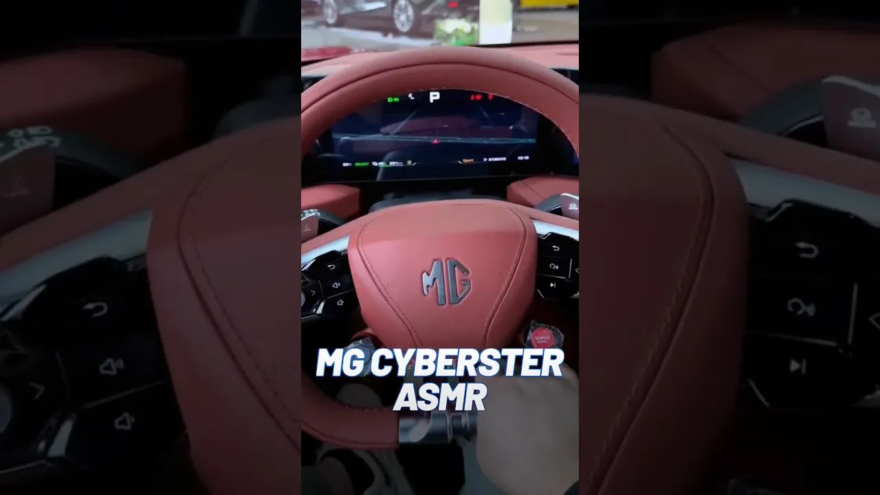 MG x JSW group Cyberster sounds #mgmotorindia #mgindia #evfy
