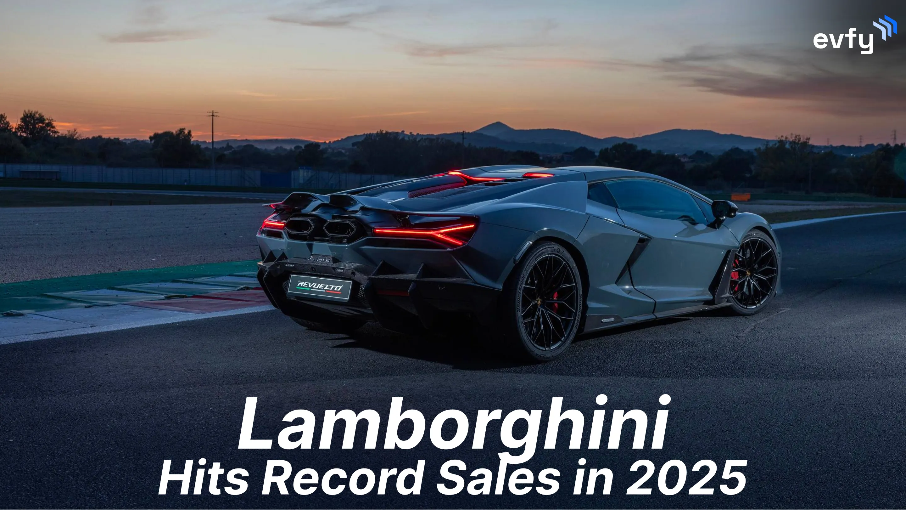 Lamborghini Achieves Record Sales with Full Hybrid Lineup in 2025