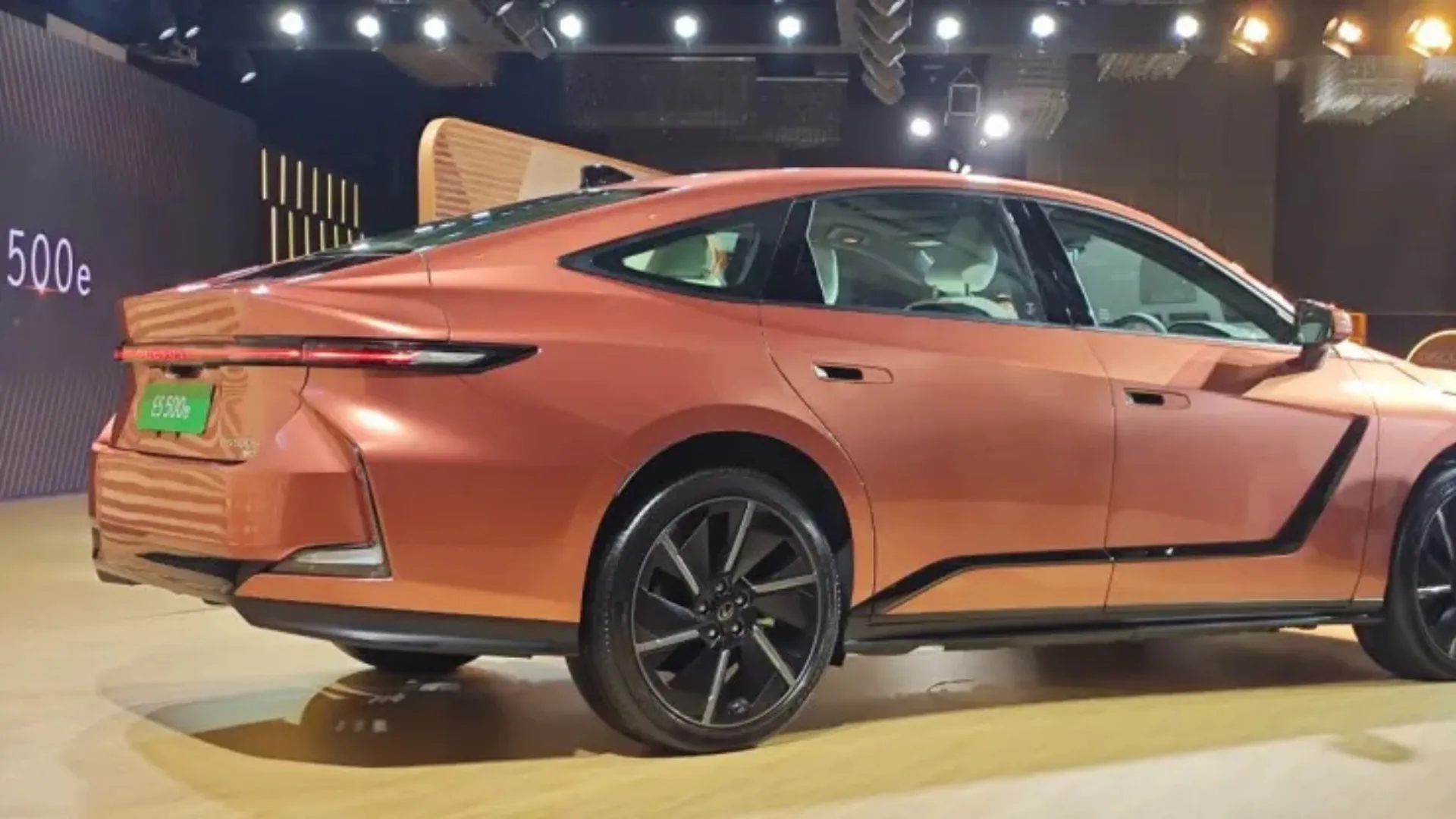 Lexus ES 500e Launched in India at ₹89.99 Lakh - Rear