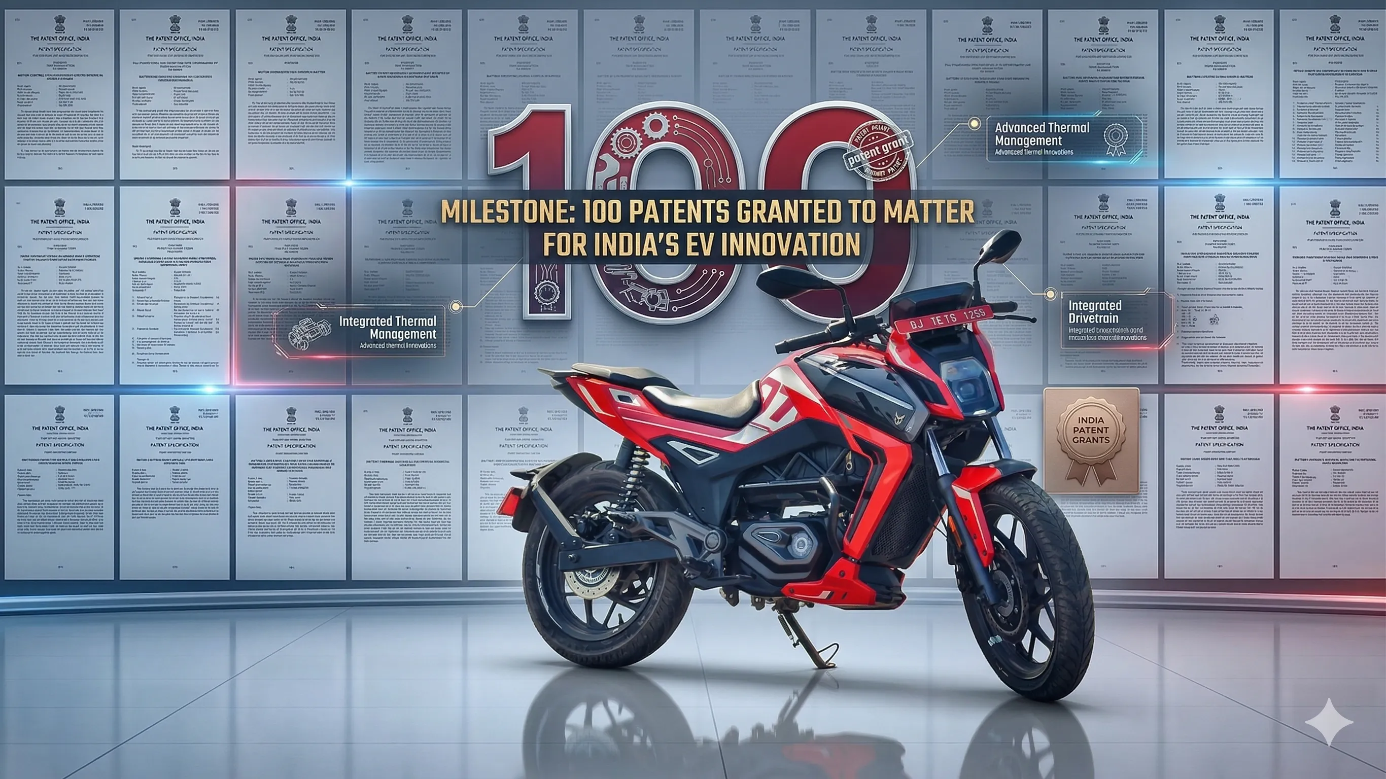 MATTER Crosses 100 Patents Milestone — AERA Electric Bike Showcases Real-World Performance