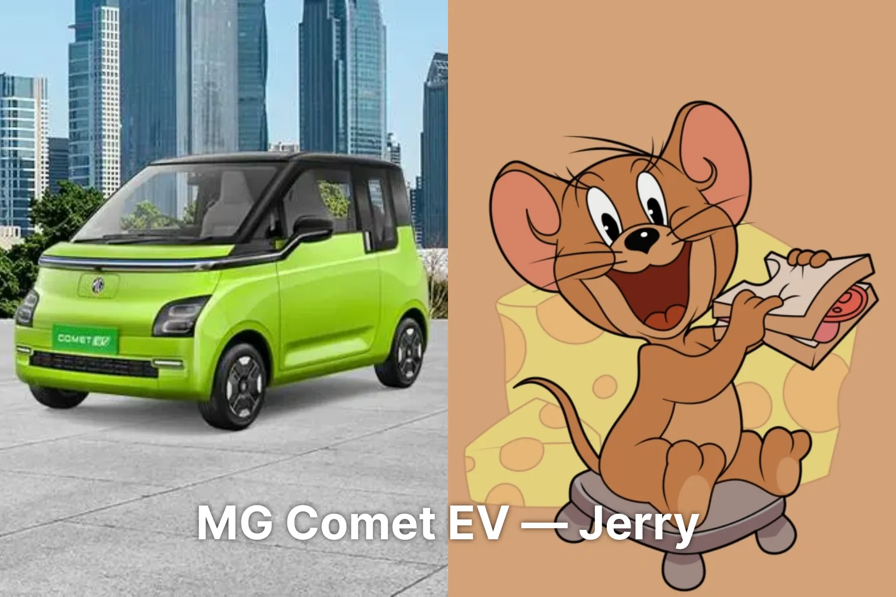 MG Comet EV - Jerry / Tom and Jerry
