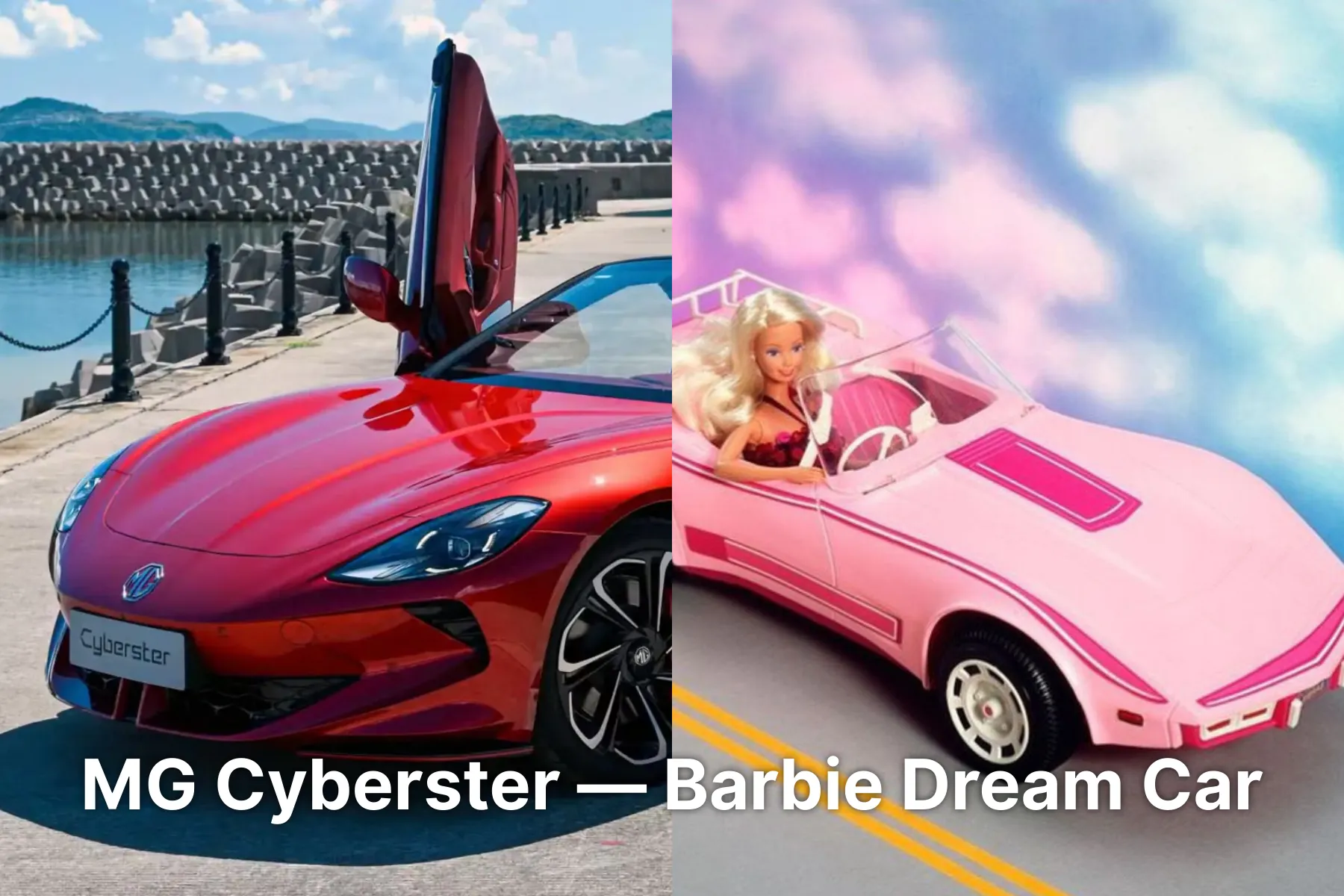 MG Cyberster - Barbie Dream Car