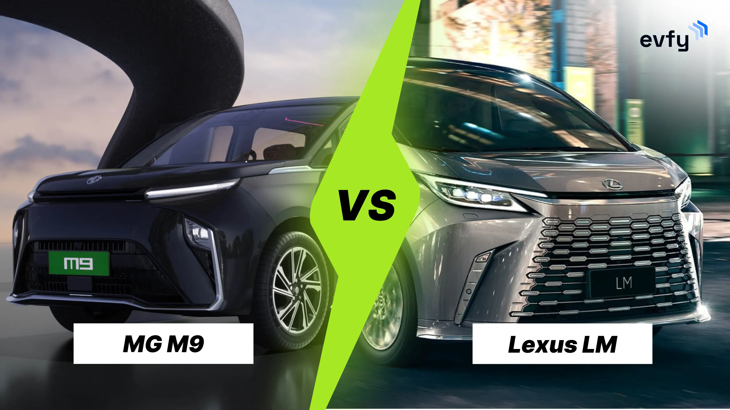 MG M9 Electric MPV vs Lexus LM: Luxury Meets Electrification