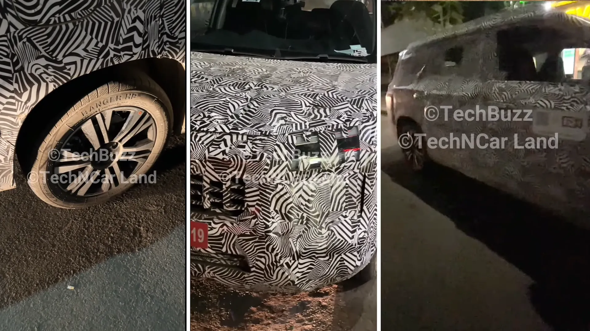 MG Starlight PHEV SUV Spied in India