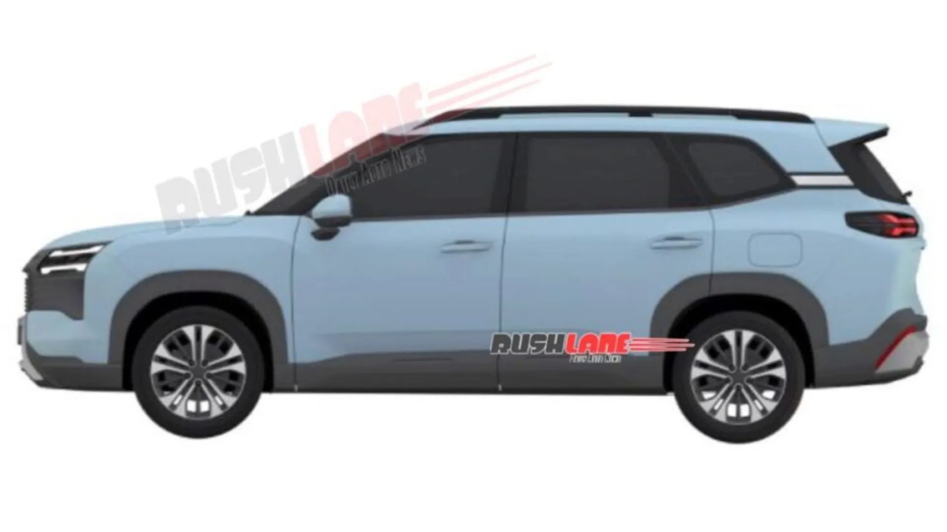 MG Starlight SUV Design Patented in India — XUV 7XO Rival