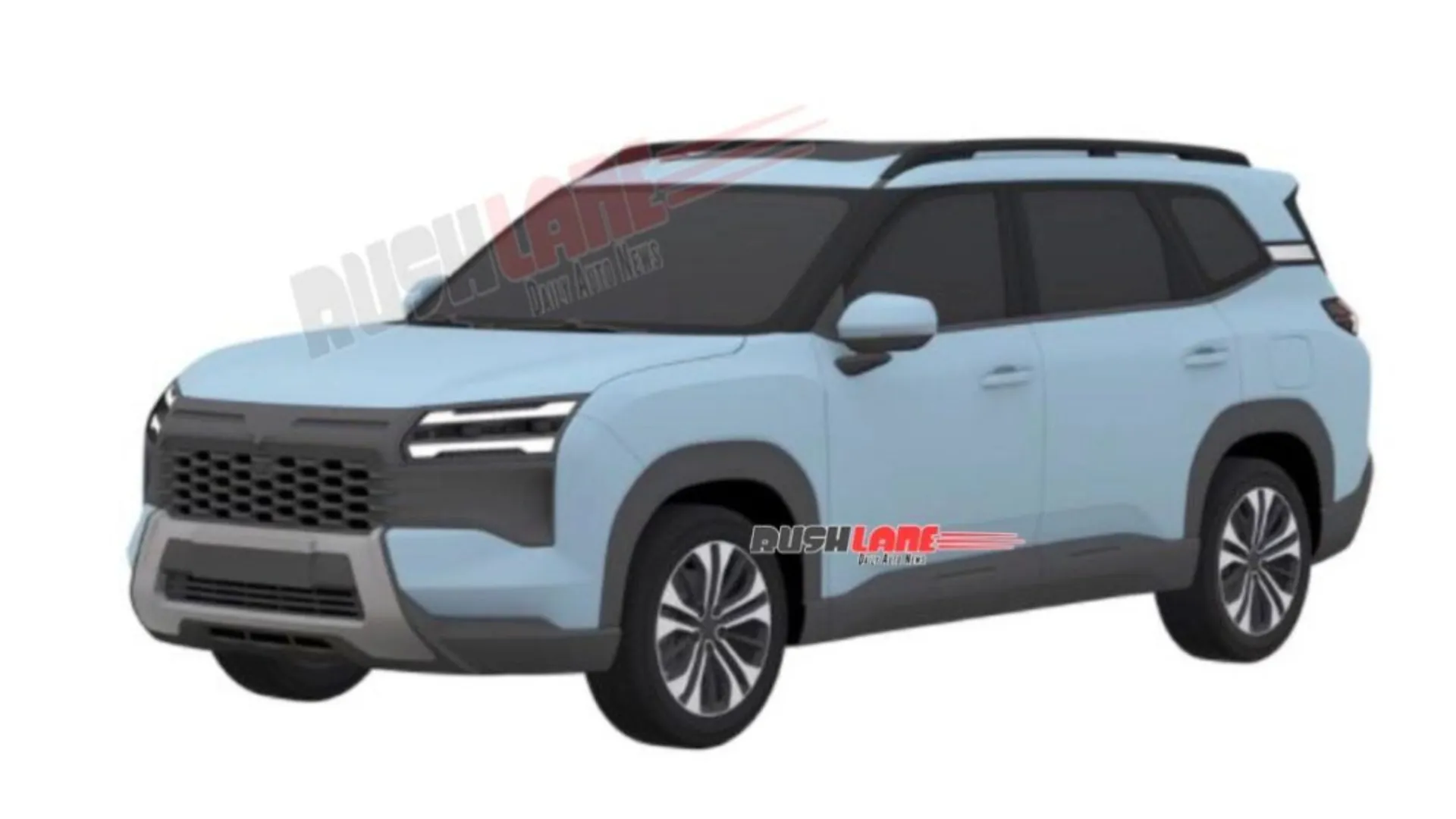 MG Starlight SUV Design Patented in India — XUV 7XO Rival