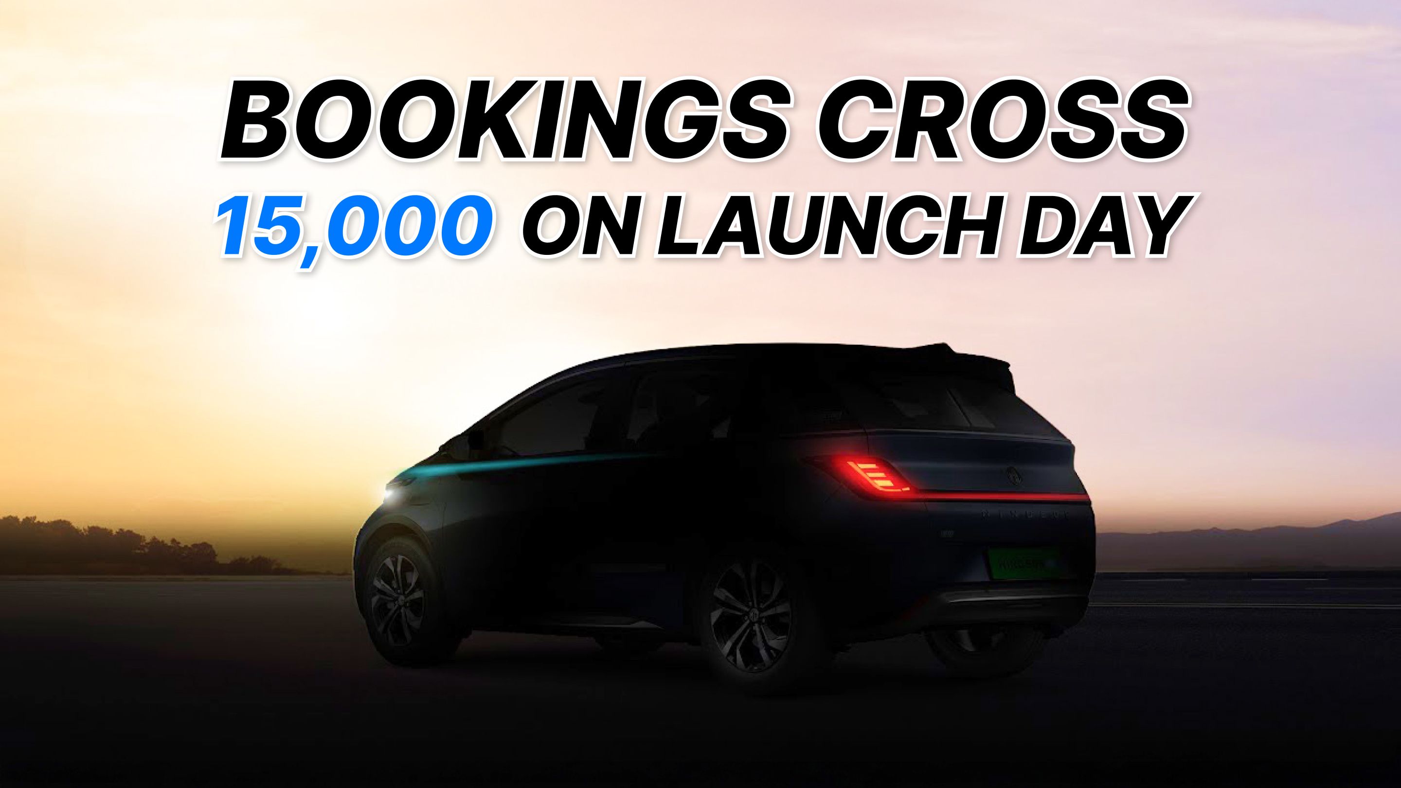 MG Windsor EV Pro Bookings Cross 15,000 on Launch Day