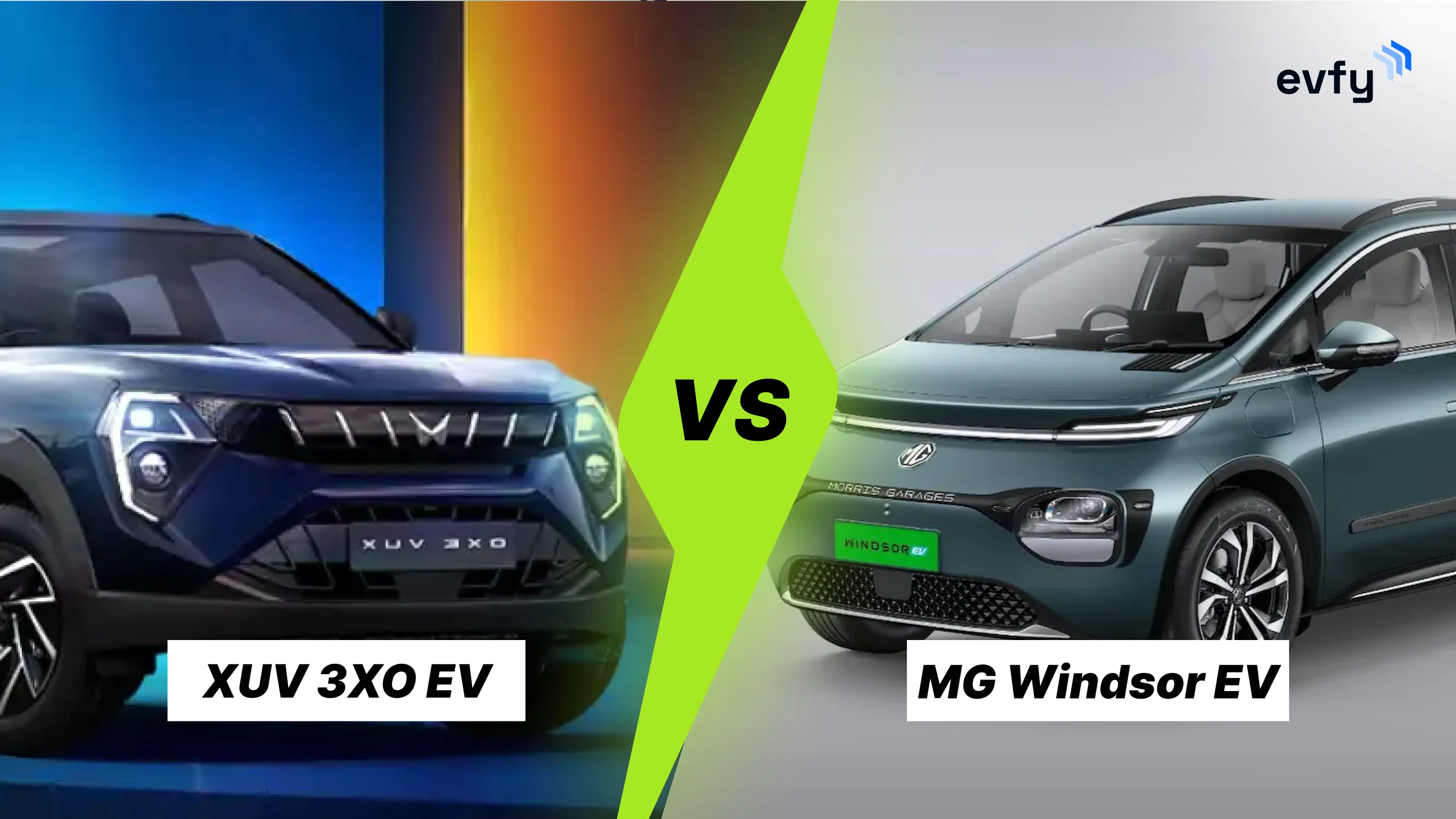 MG Windsor EV vs Mahindra XUV 3XO EV: A New Electric Face-Off