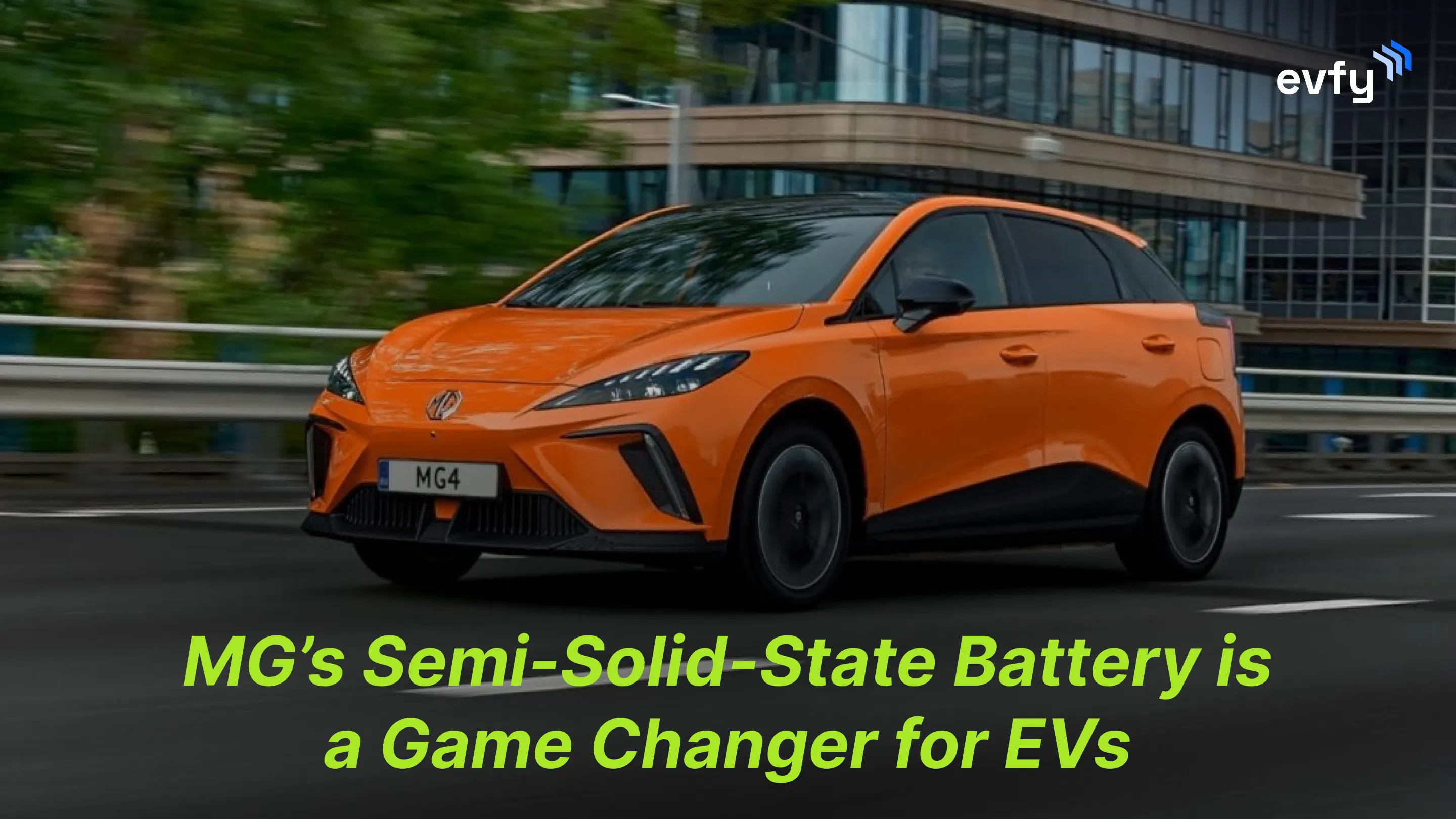 MG’s Semi-Solid-State Battery is a Game Changer for EVs