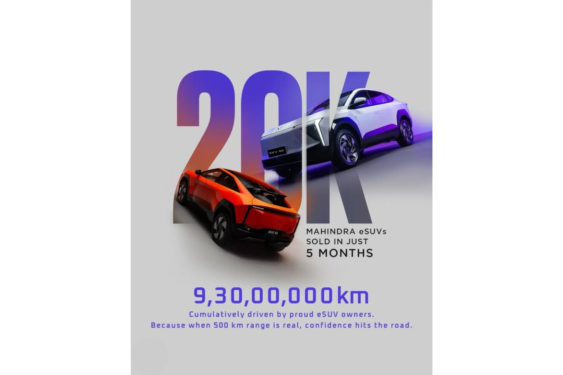 Mahindra 20k sales milestone
