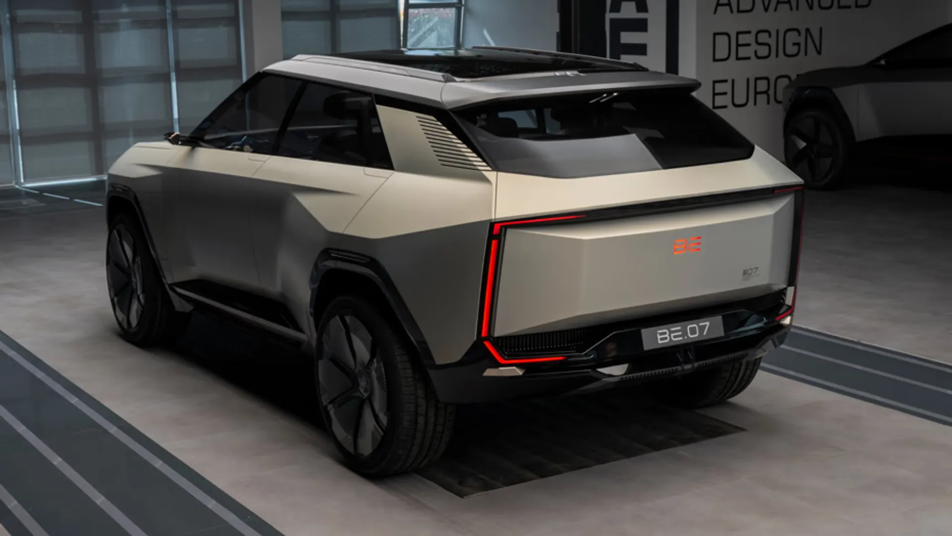 Mahindra BE.07 Concept - Back