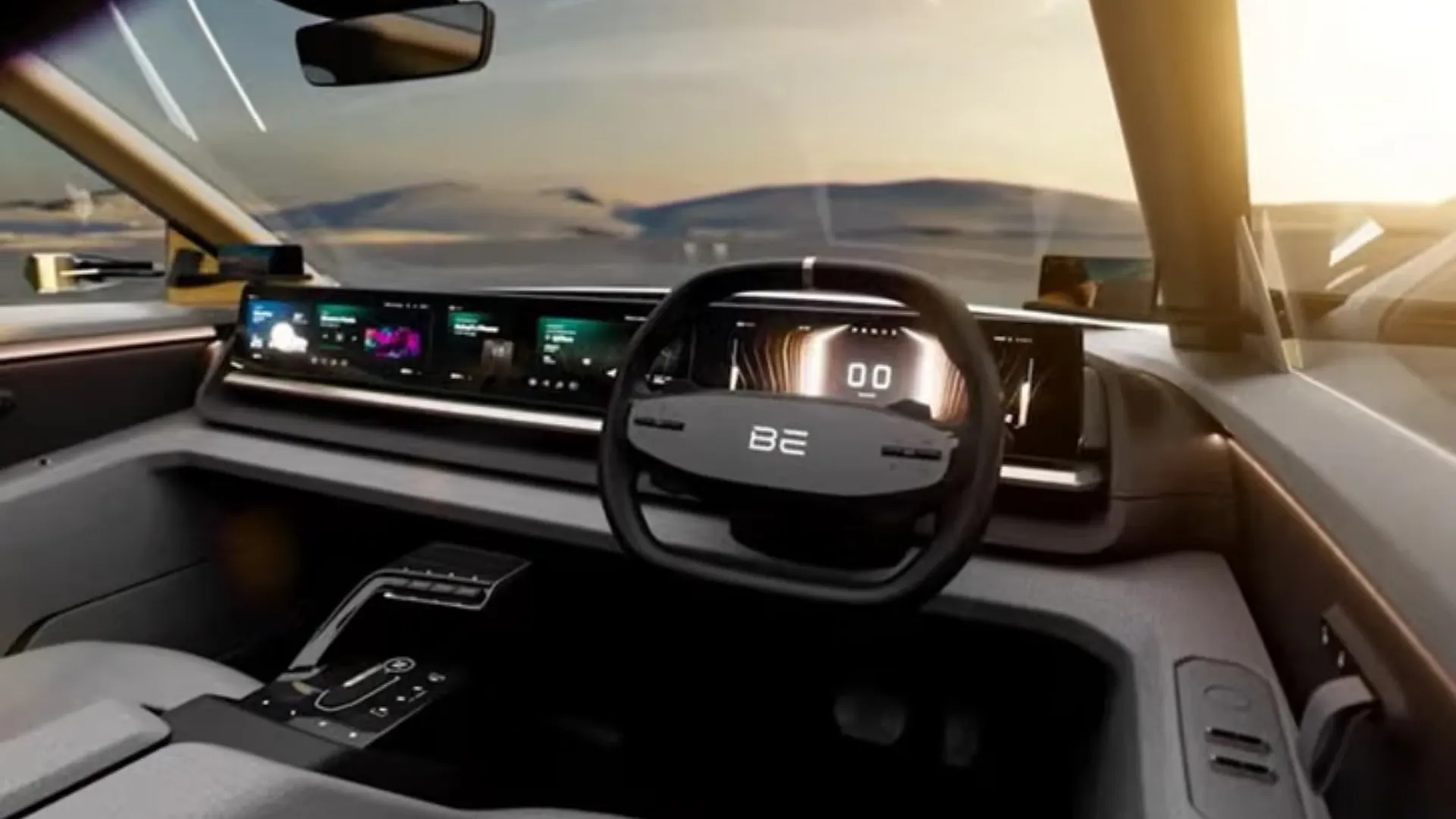 Mahindra BE.07 Concept - Dashboard