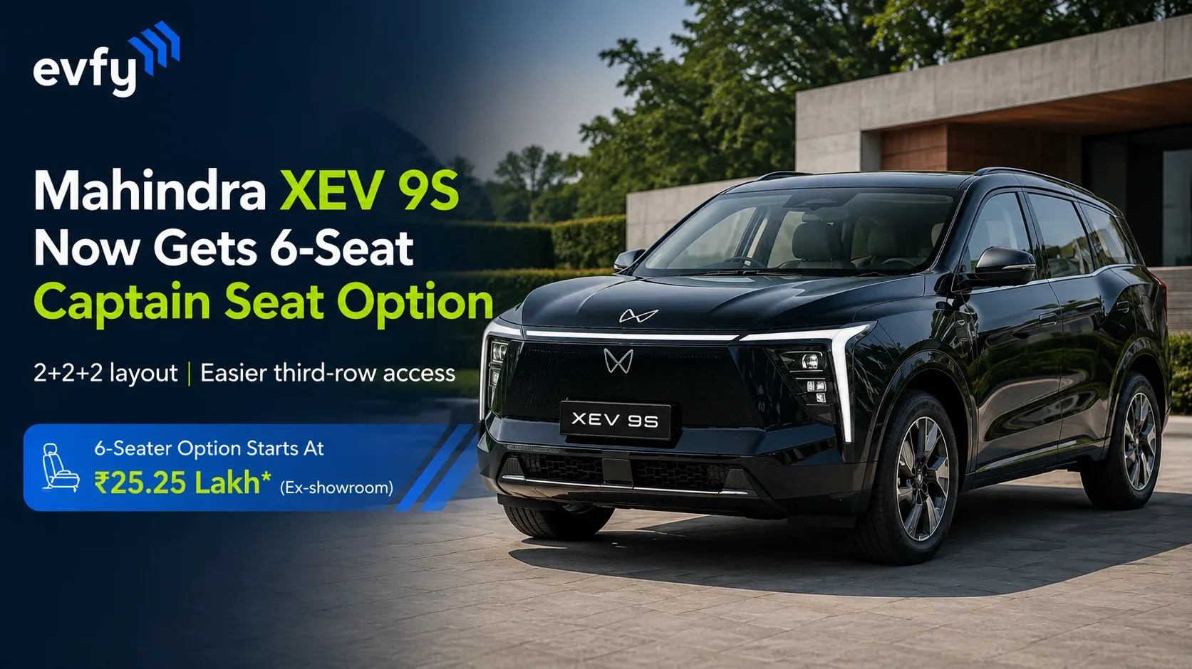 Mahindra XEV 9S 6-Seater Option