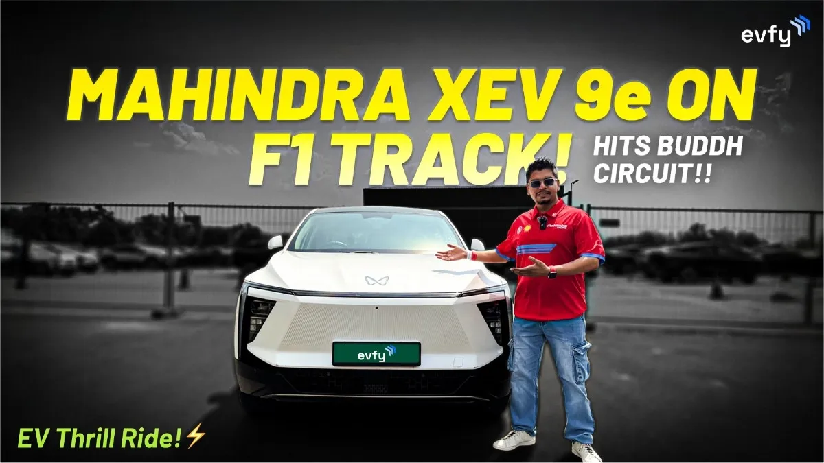Mahindra XEV 9e Track day
