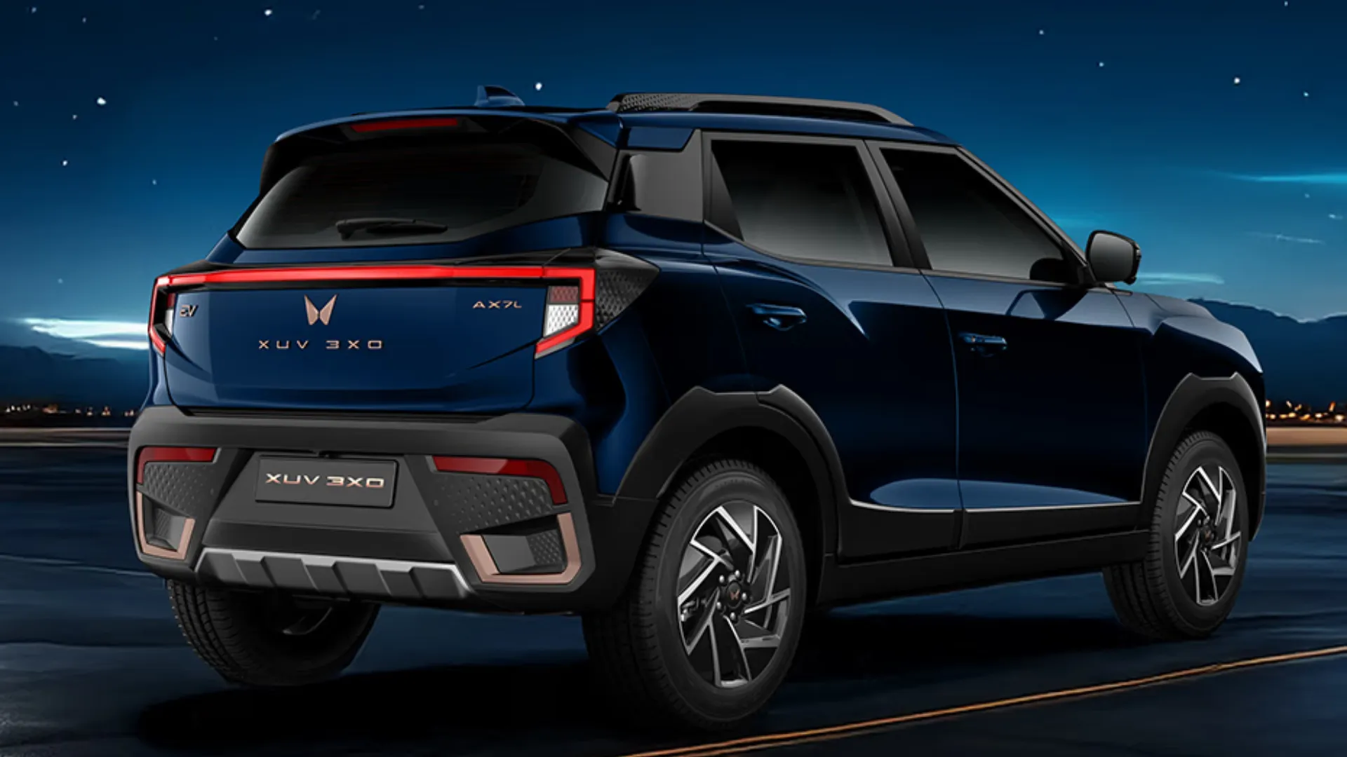 Mahindra XUV 3XO EV - Side Rear