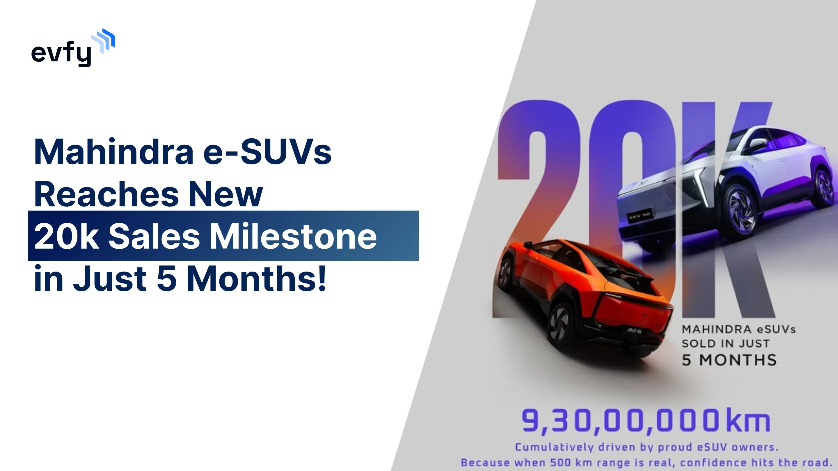 Mahindra e-SUVs Reaches New 20k Sales Milestone in Just 5 Months!
