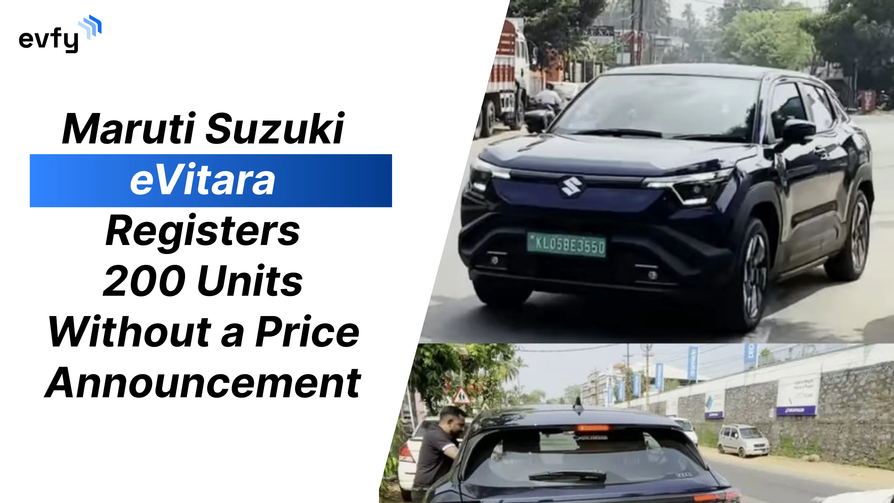Maruti Suzuki Registers over 200 eVitara Before Price Reveal