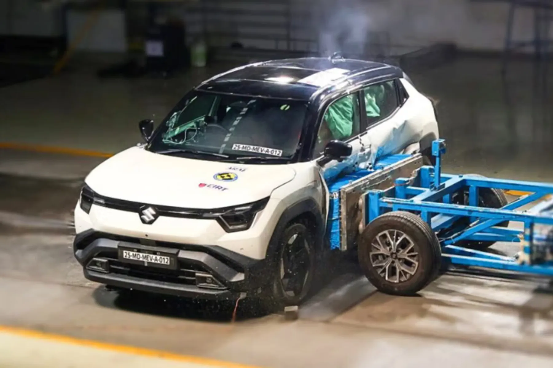 Maruti Suzuki e-Vitara Bharat NCAP test - 5 Star Rating