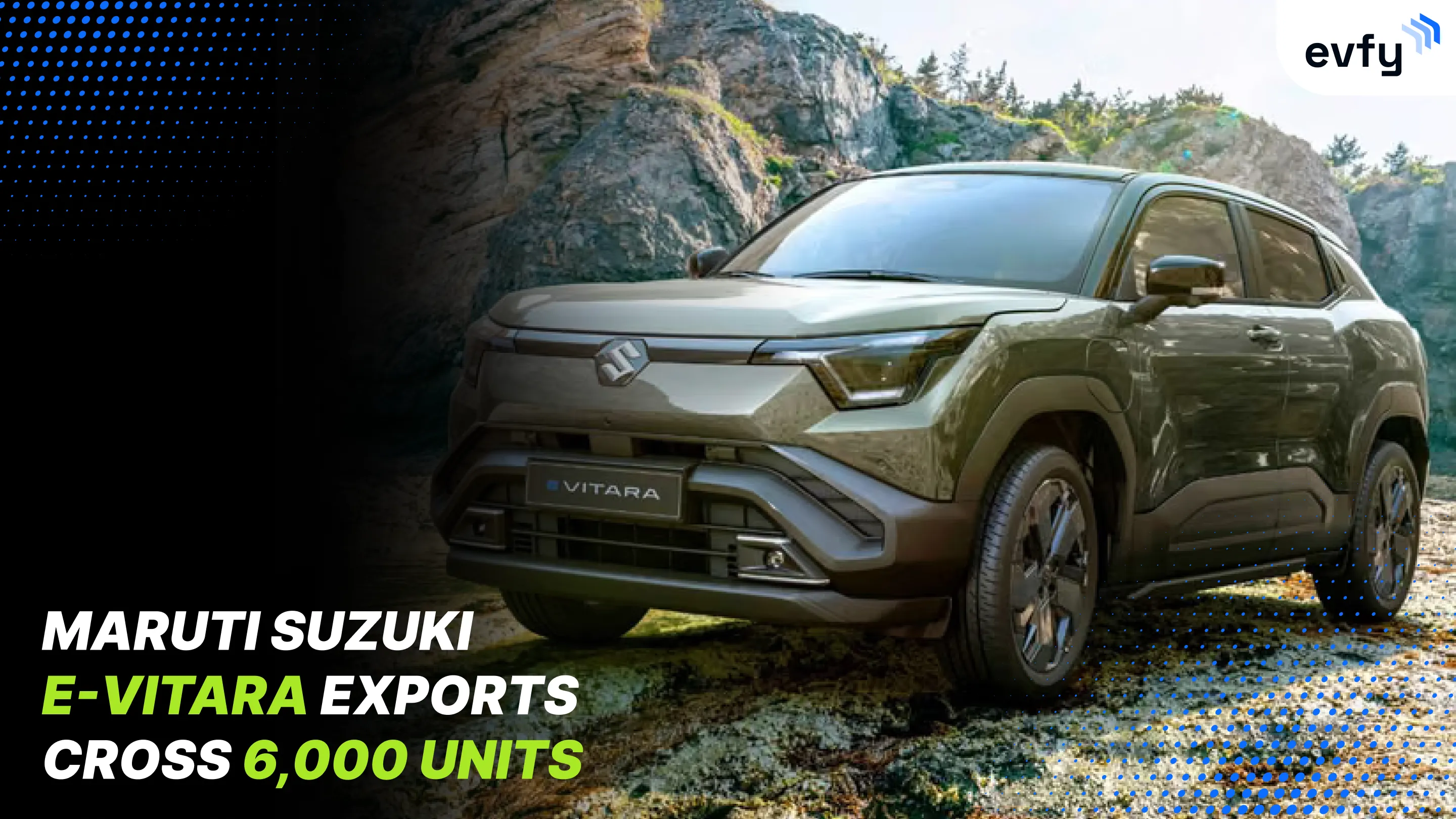 Maruti Suzuki e-Vitara Exports Over 6,000 Units in Just 2 Months