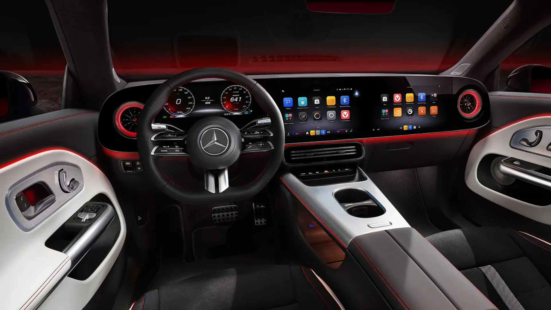 Mercedes Benz CLA EV 250 Plus - Interior and Dashboard