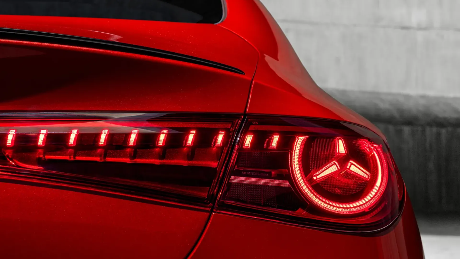 Mercedes Benz CLA EV 250 Plus - Taillights