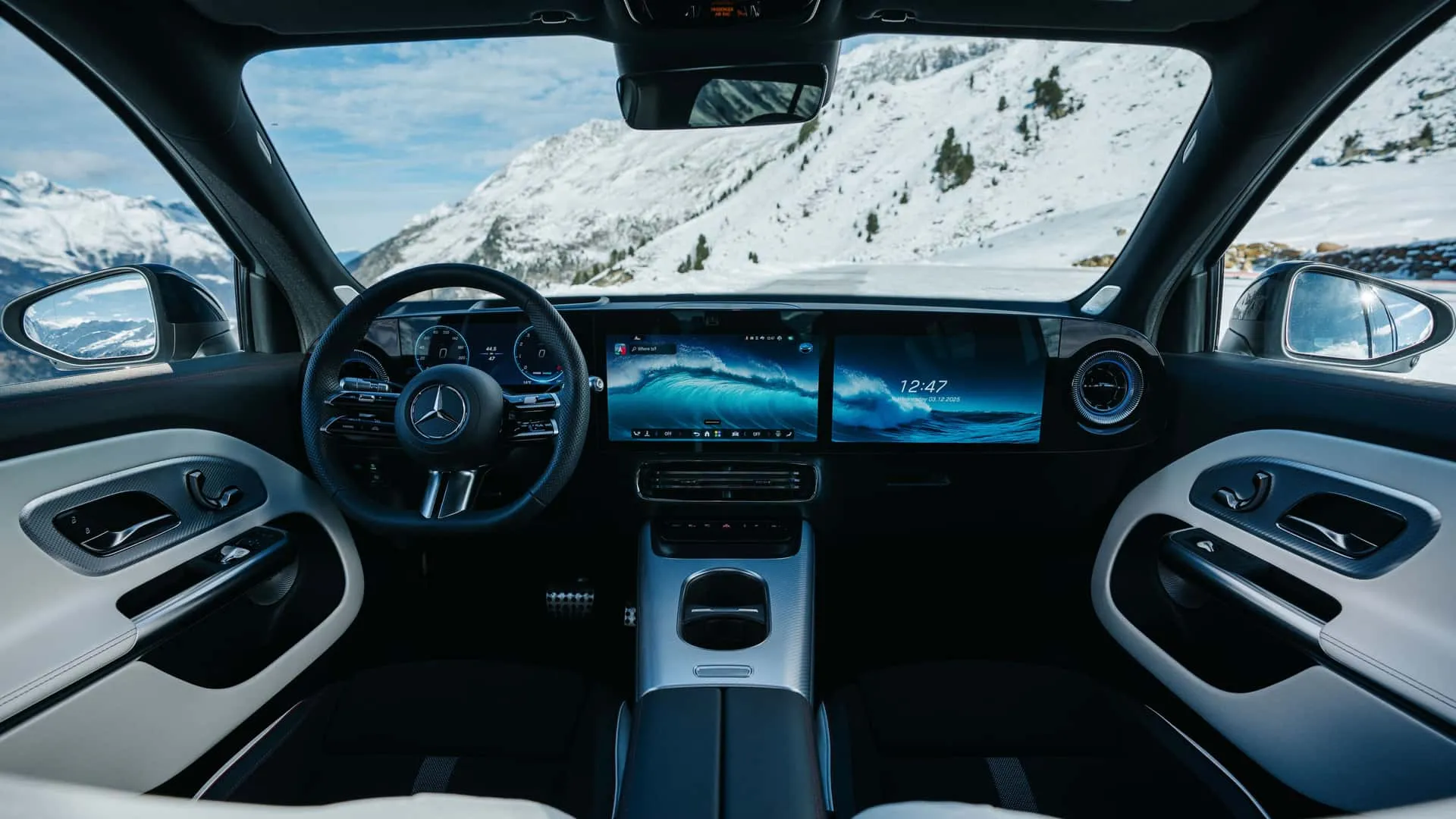 Mercedes Benz GLB EV - Interior