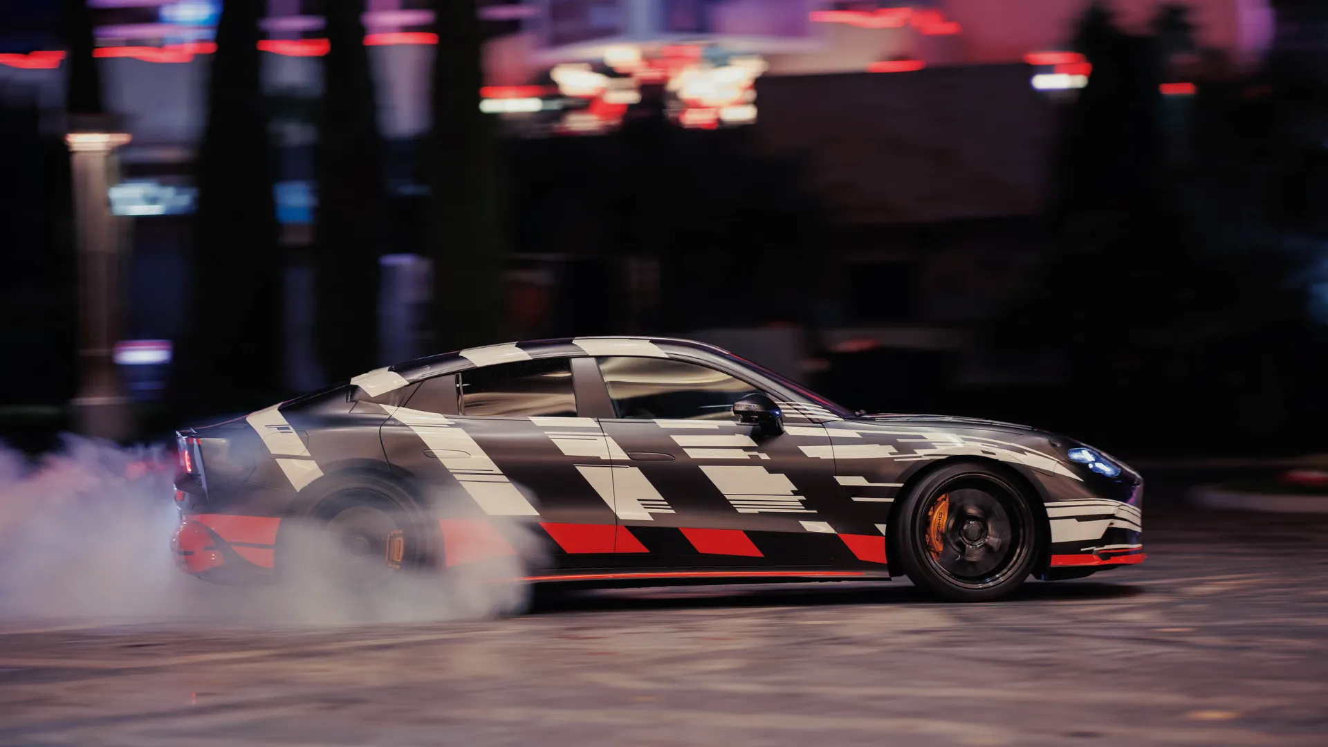 Mercedes-AMG GT 4-Door Coupe EV Teased with Active Aero