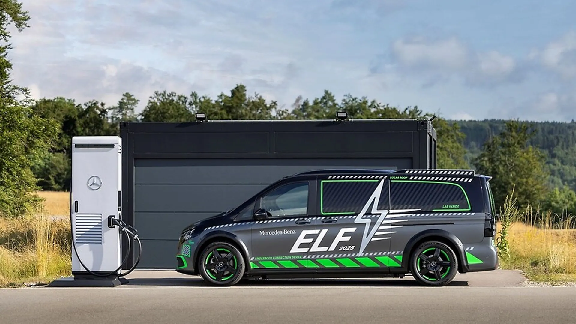 Mercedes-Benz ELF Van Fast Charging Tech Could End EV Range Anxiety