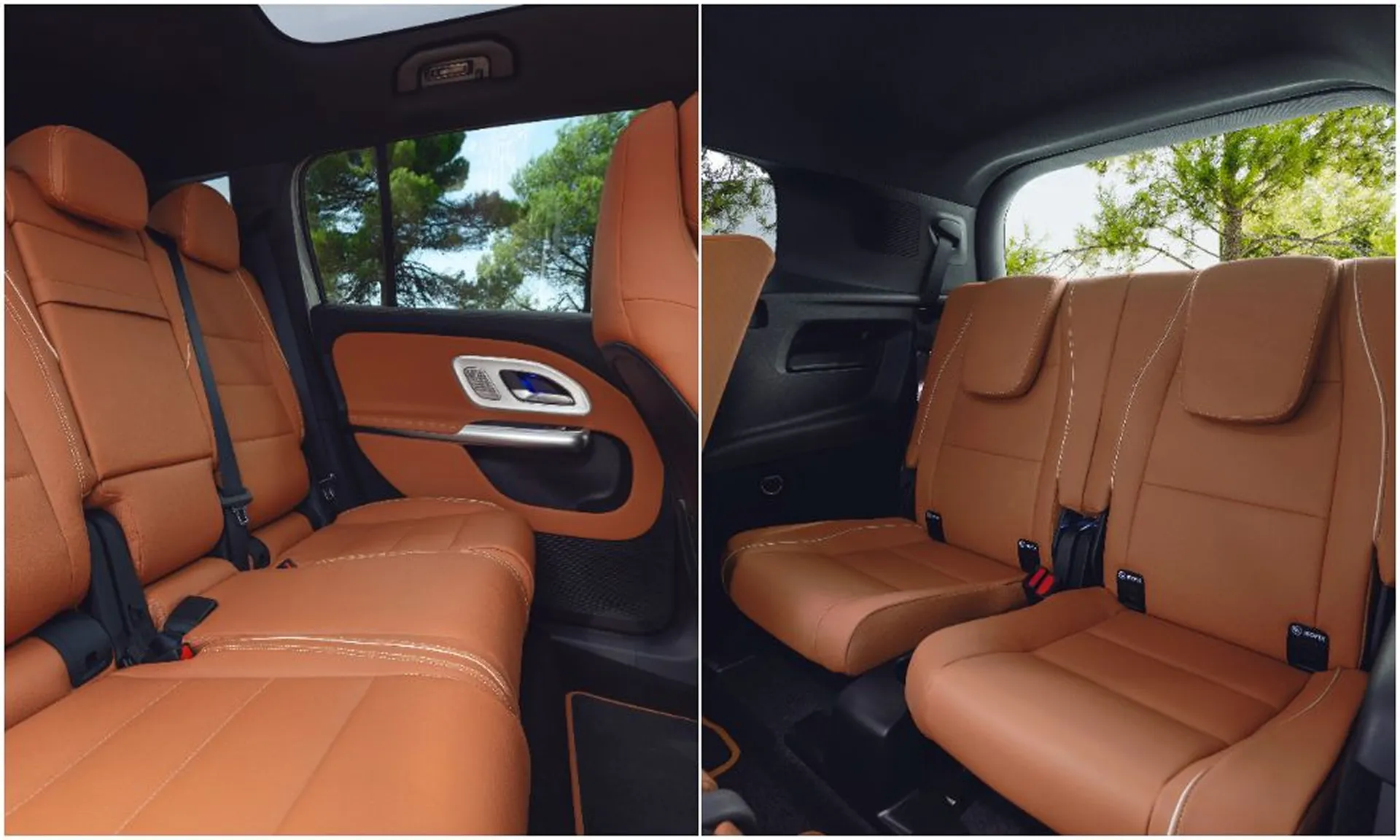 Mercedes-Benz GLB EV Interior Seats
