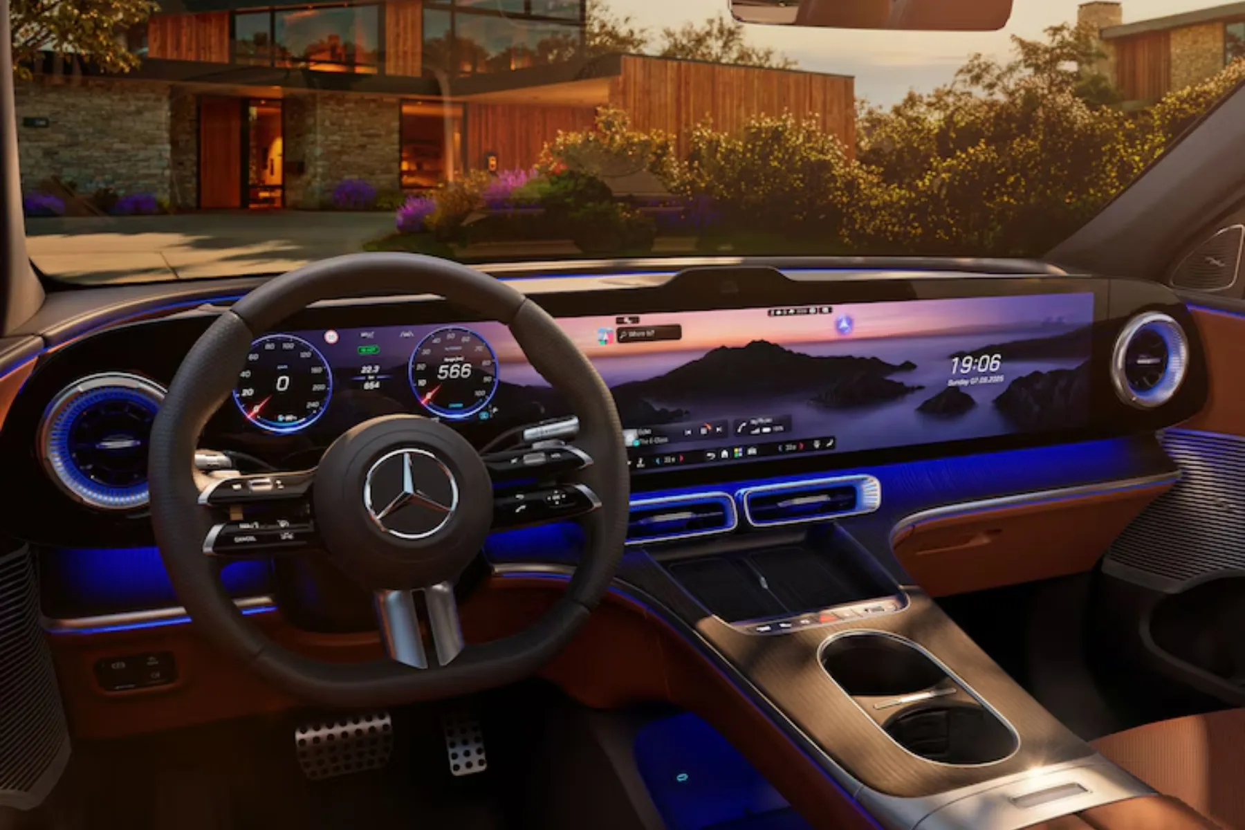 Mercedes-Benz GLC EV - GLC with EQ Technology - Screen