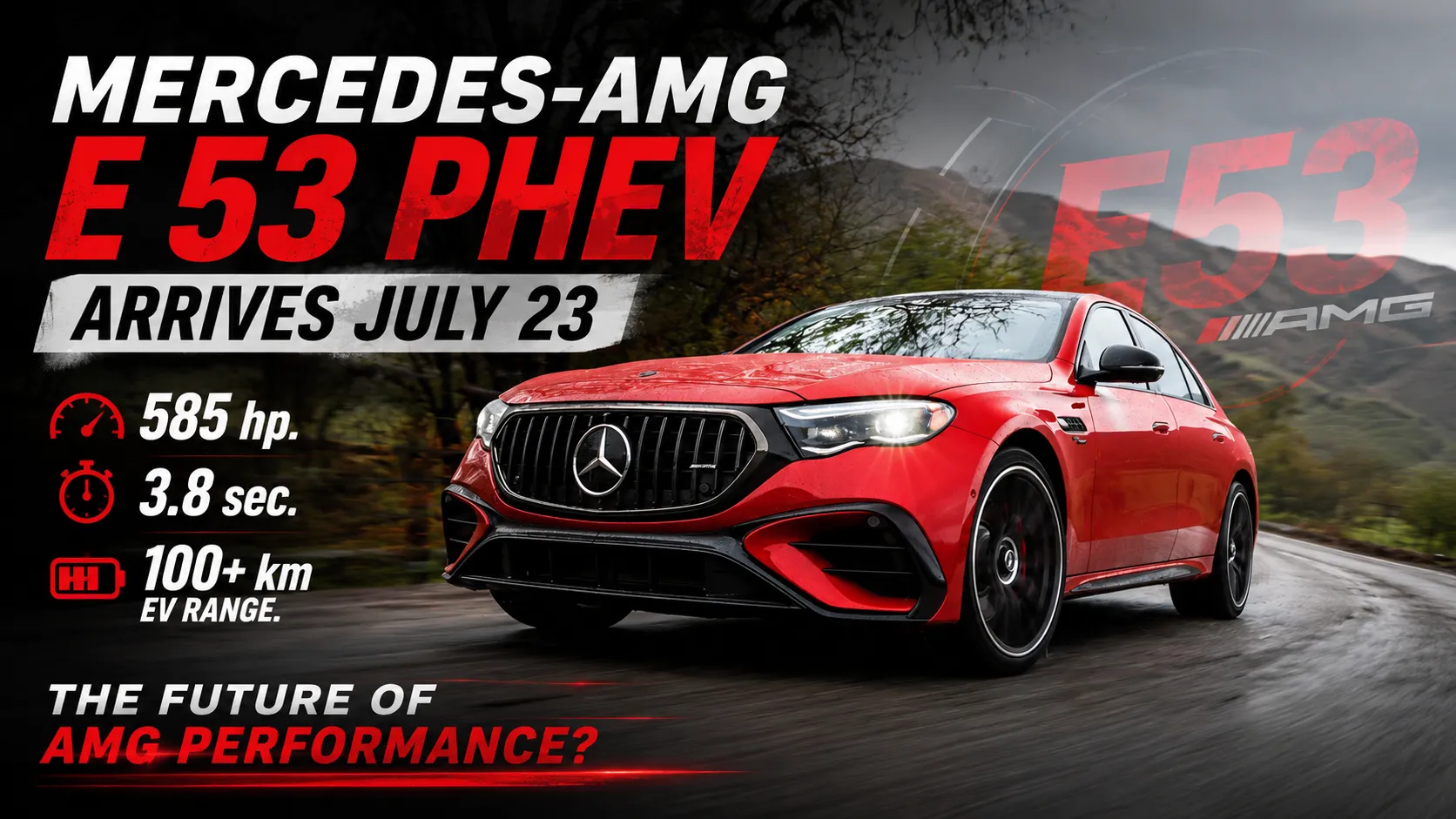 Mercedes-AMG E 53 PHEV India Launch on July 23: Why Plug-in Hybrid Technology Makes More Sense Than Ever for Performance Cars